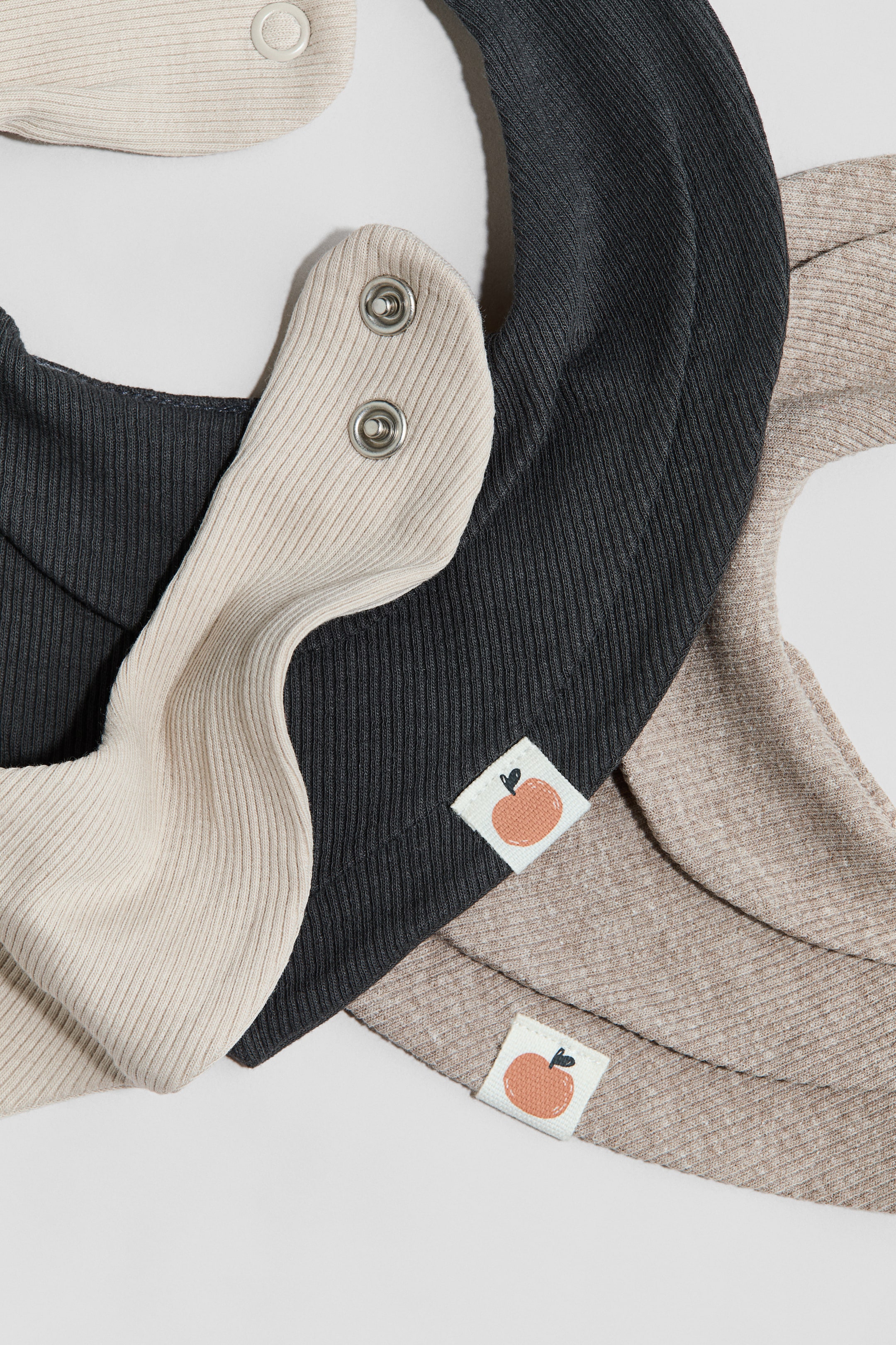 3-Pack Cotton Bandana Bibs