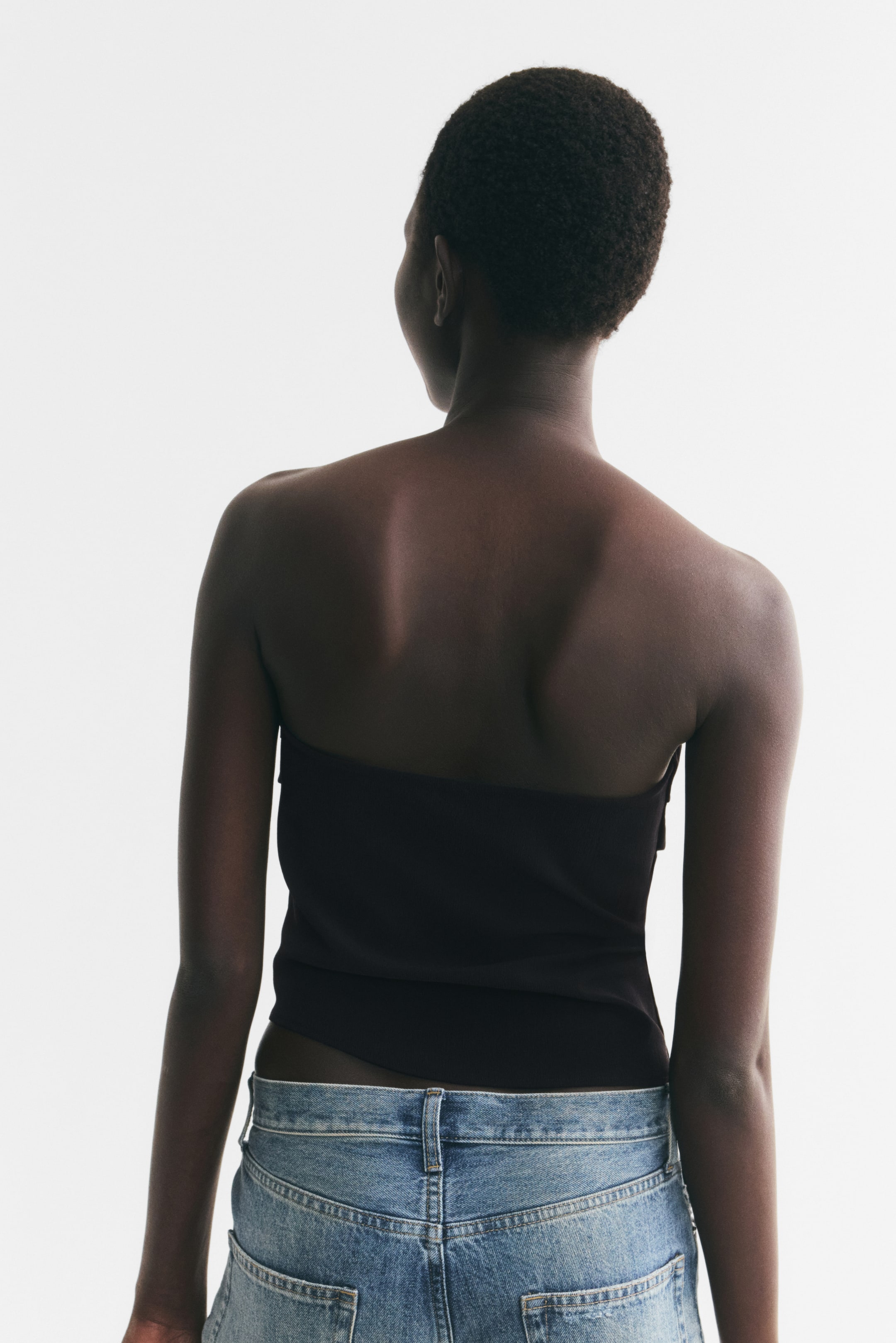 Asymmetric Tube Top