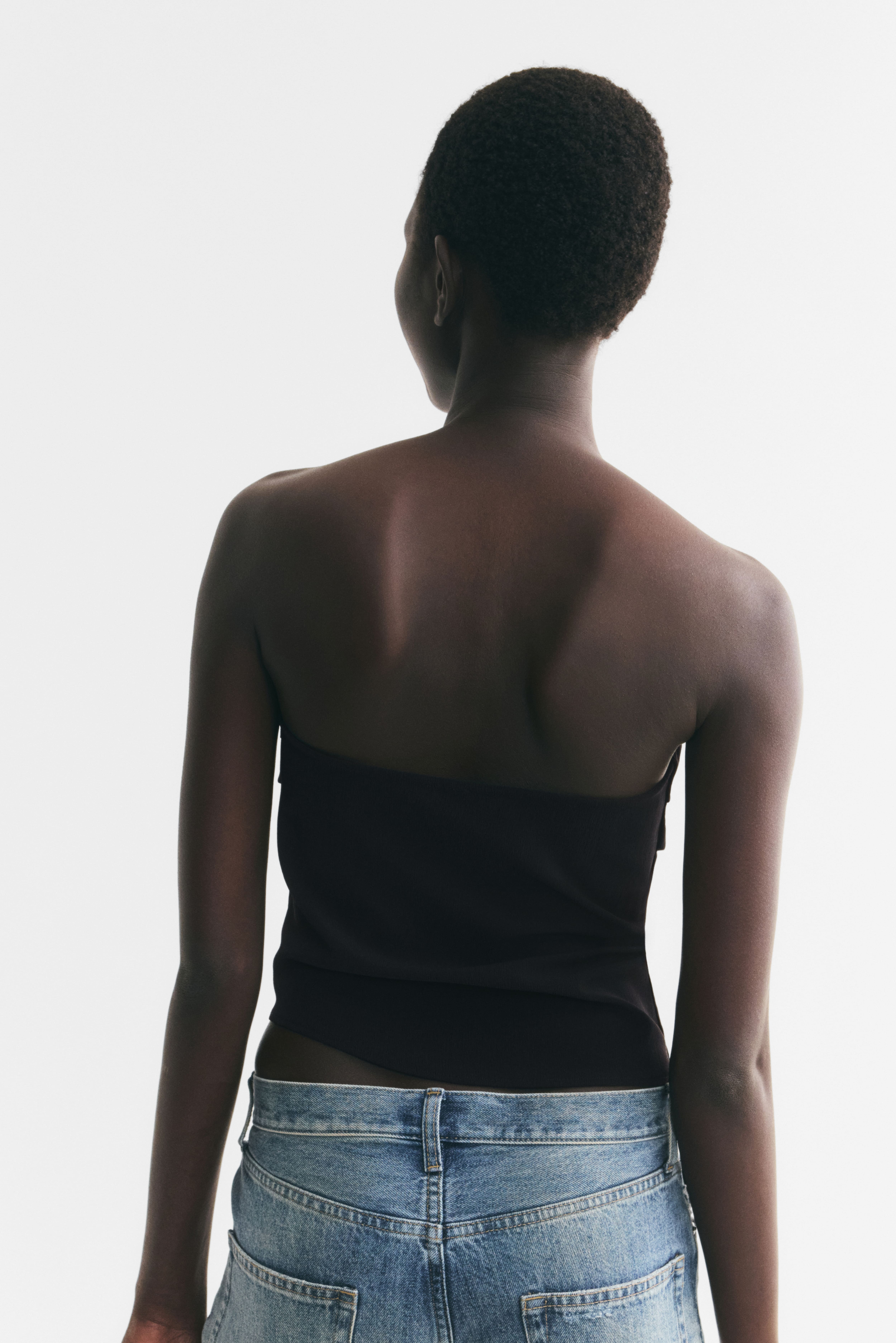 Asymmetric Tube Top