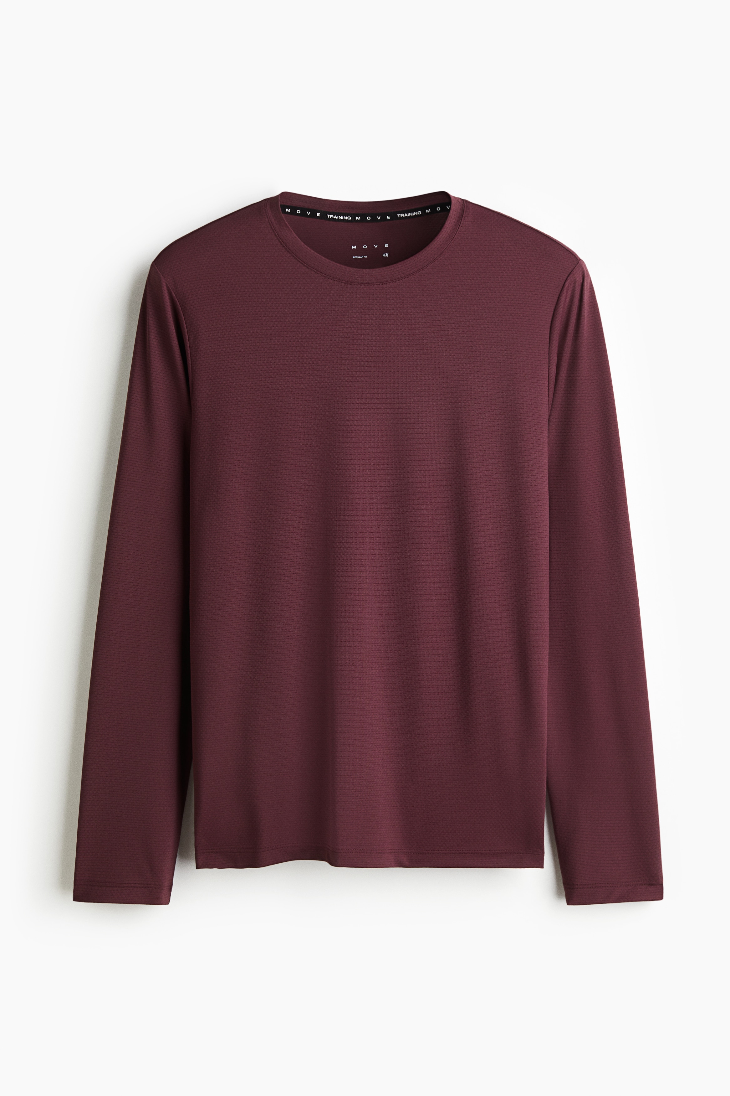 Sportowy top z długim rękawem DryMove™ - Jasny burgundowy/Szary melanż/Zakurzona zieleń/Czarny/Jasnoszary/Ciemnoszary