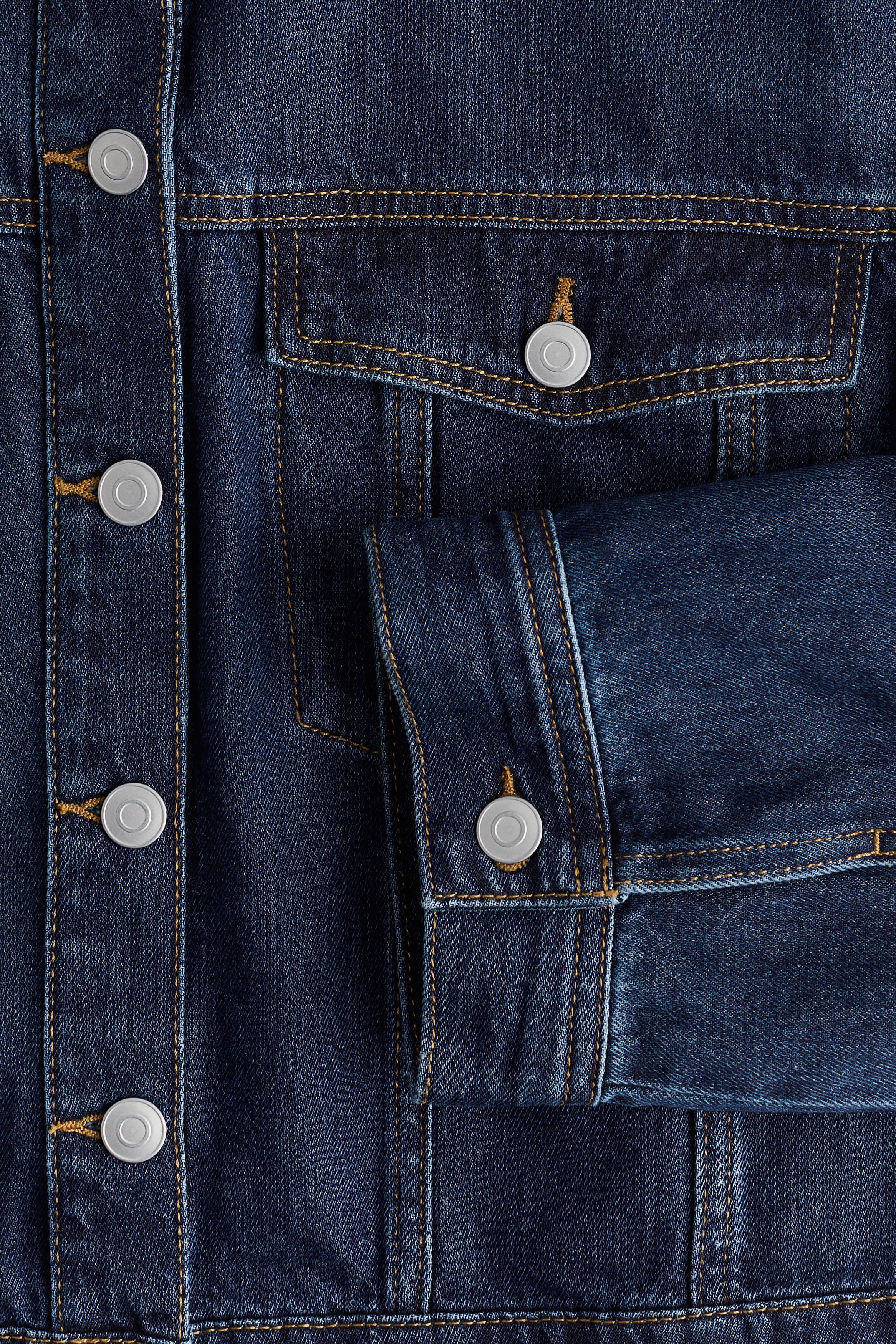 Women's Dark denim blue Denim Shirt | H&M CA