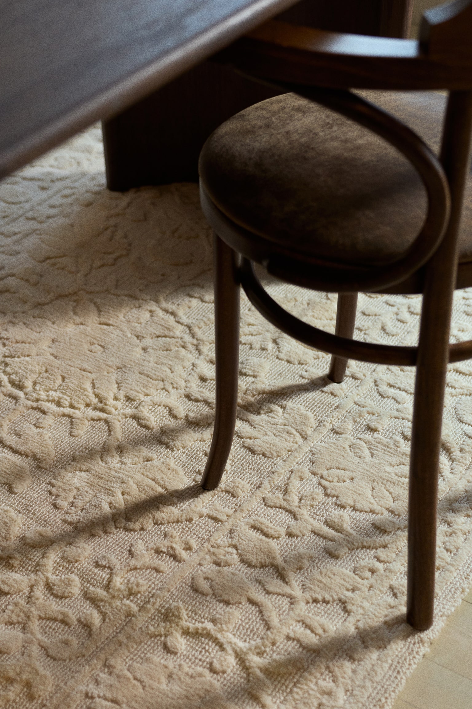 Patterned rug - Beige - 2