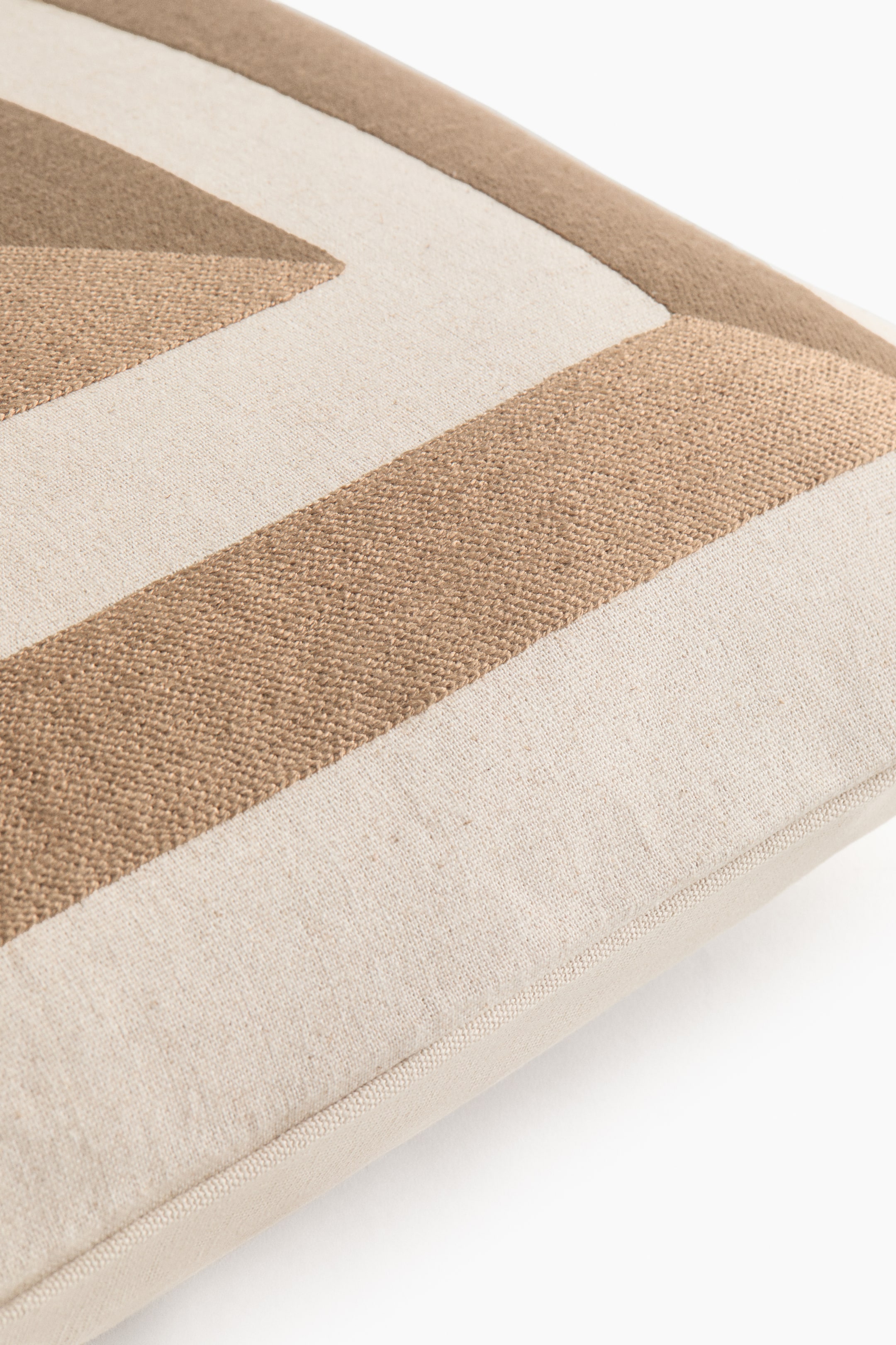 Linen-Blend Cushion Cover