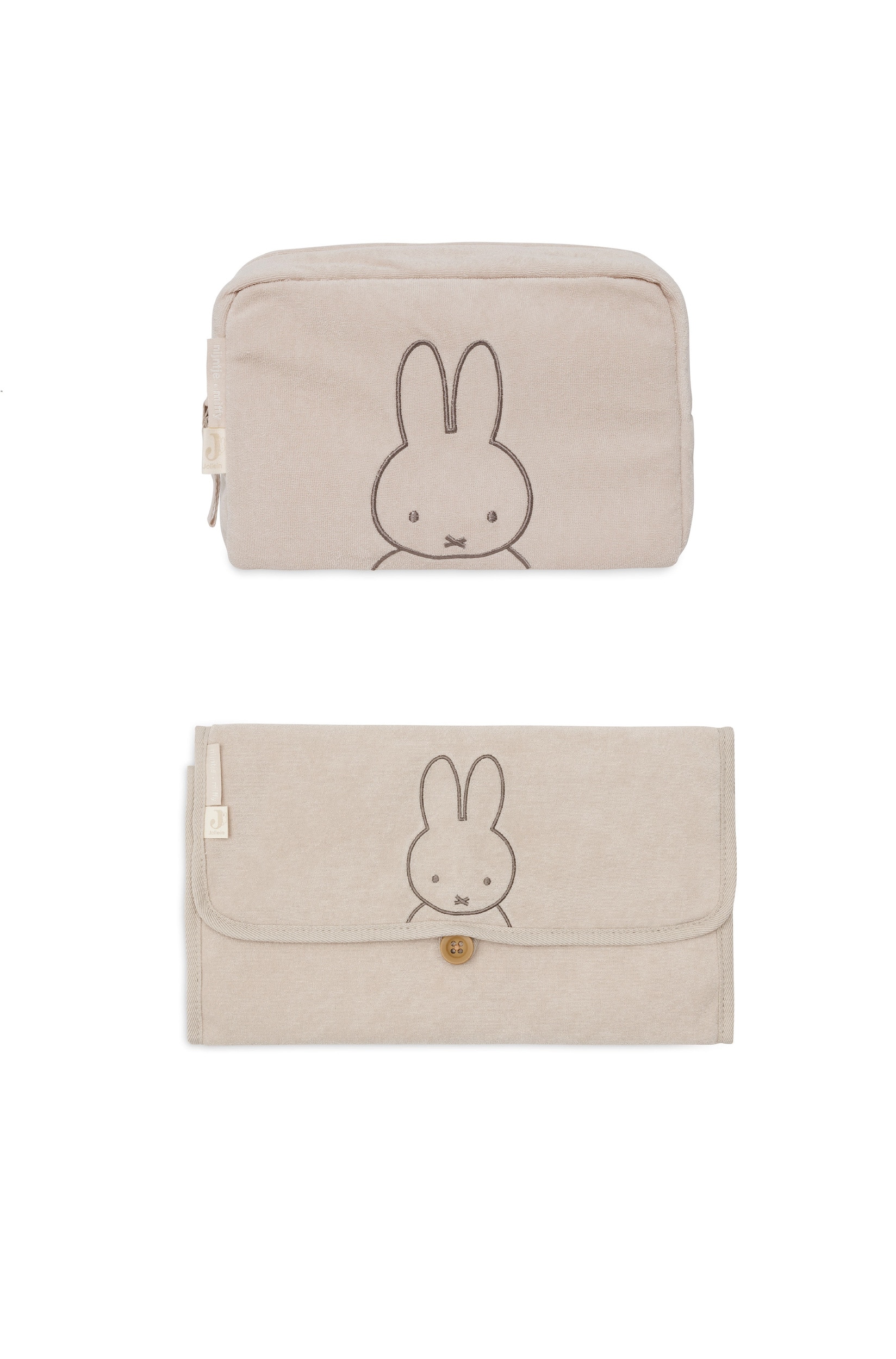Wickelunterlage & Beutel - Miffy - Nougat/Olive Green