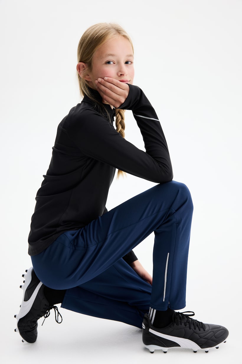 Pantalon De Jogging Fille Classique | Tissu Doux Respirant | élastique Taille | Coupe Décontractée | école Sport Quotidien