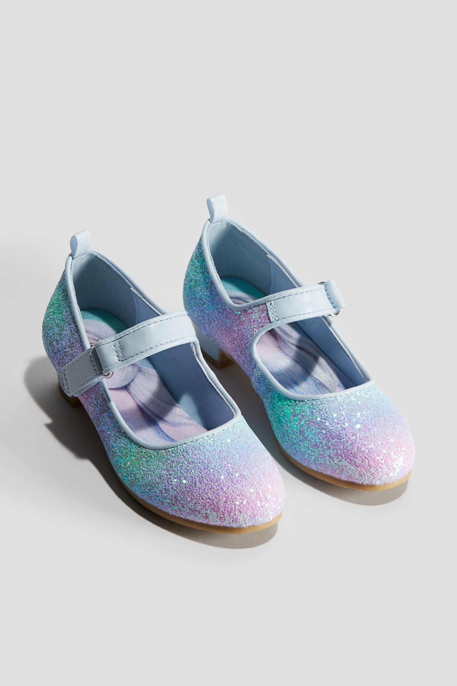 Glittery dressing-up shoes - Light blue/Frozen/White/Frozen/Silver-coloured/Frozen - 3