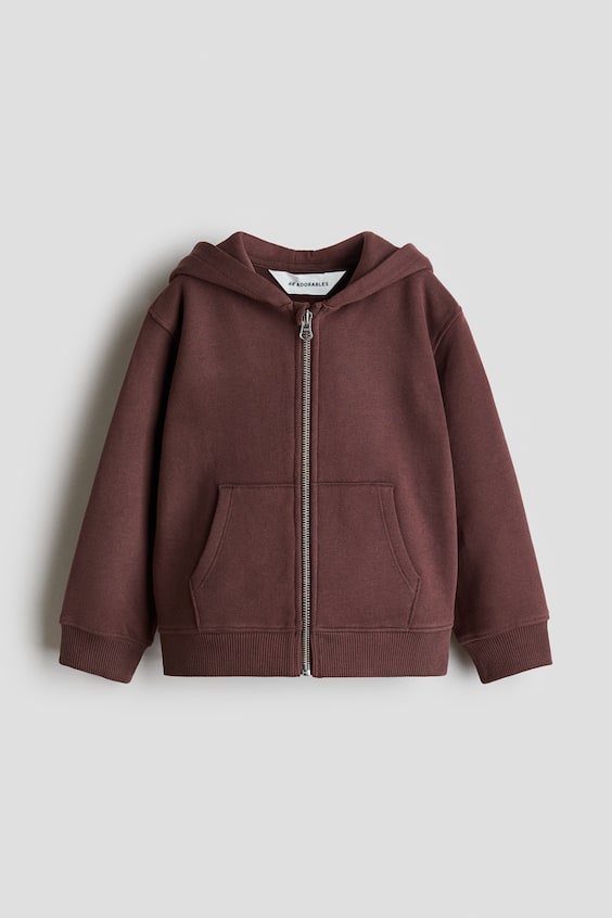 Детские худи H&M Hooded Cotton Sweatshirt Jacket