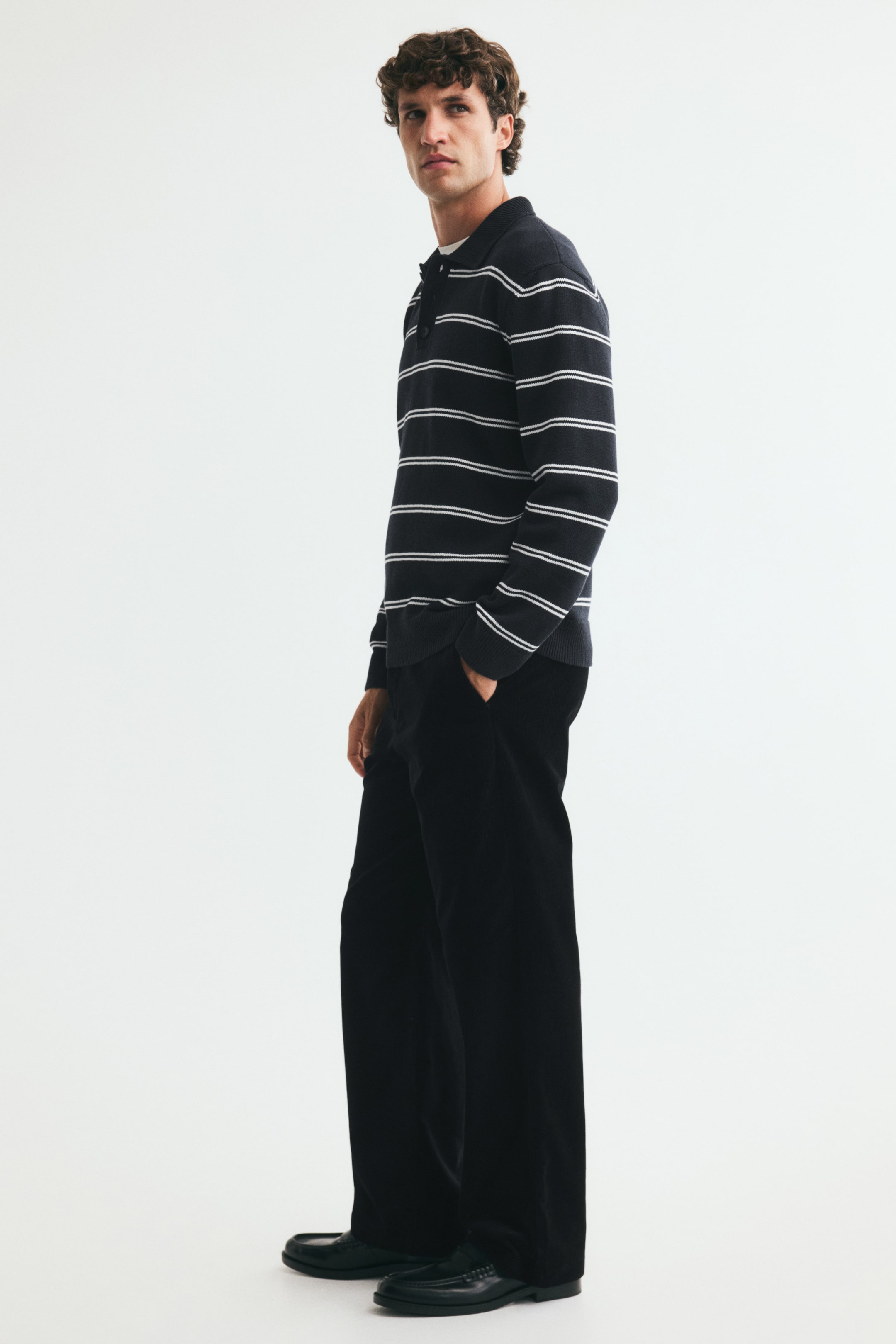 Relaxed-Fit Corduroy Pants