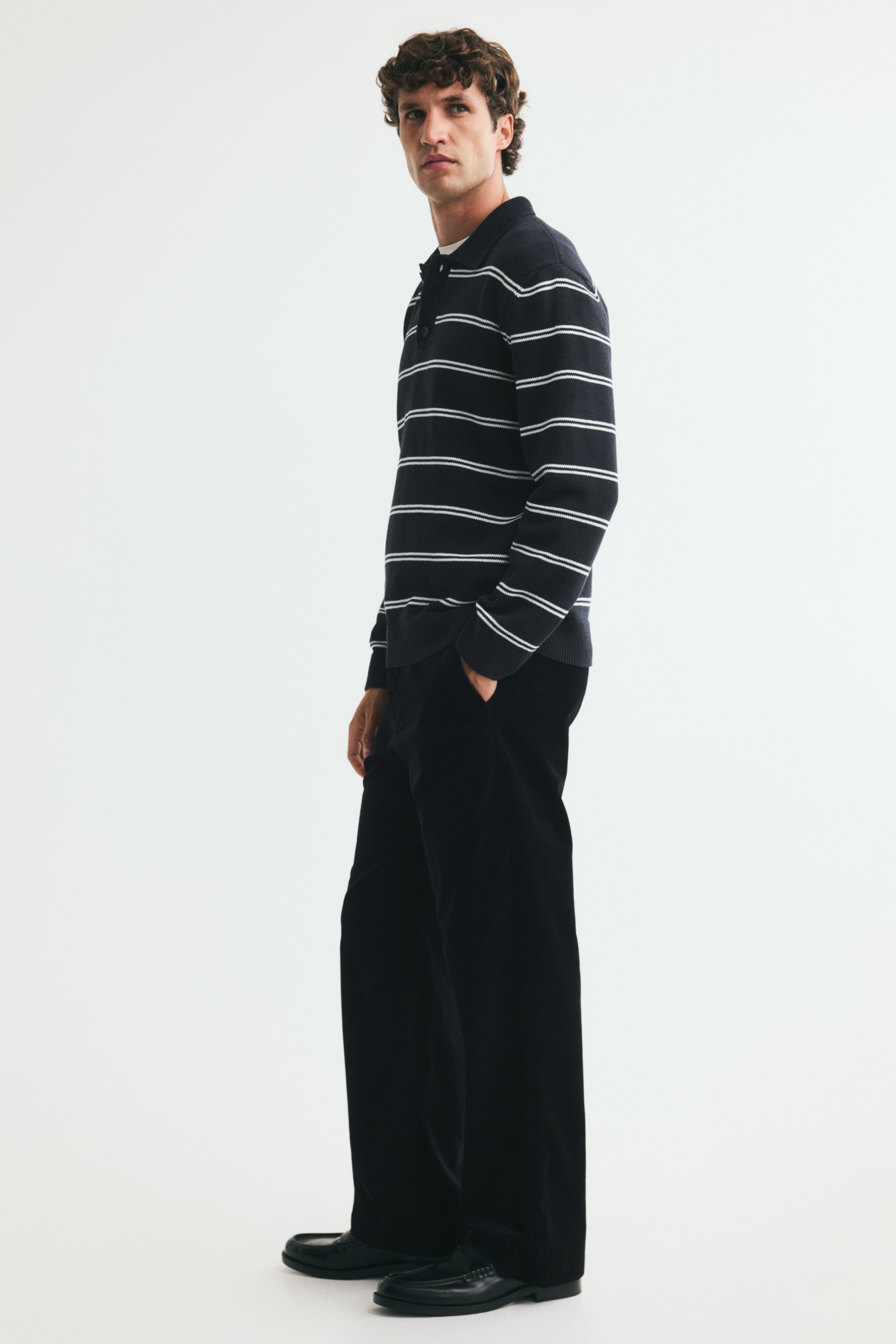 Relaxed-Fit Corduroy Pants