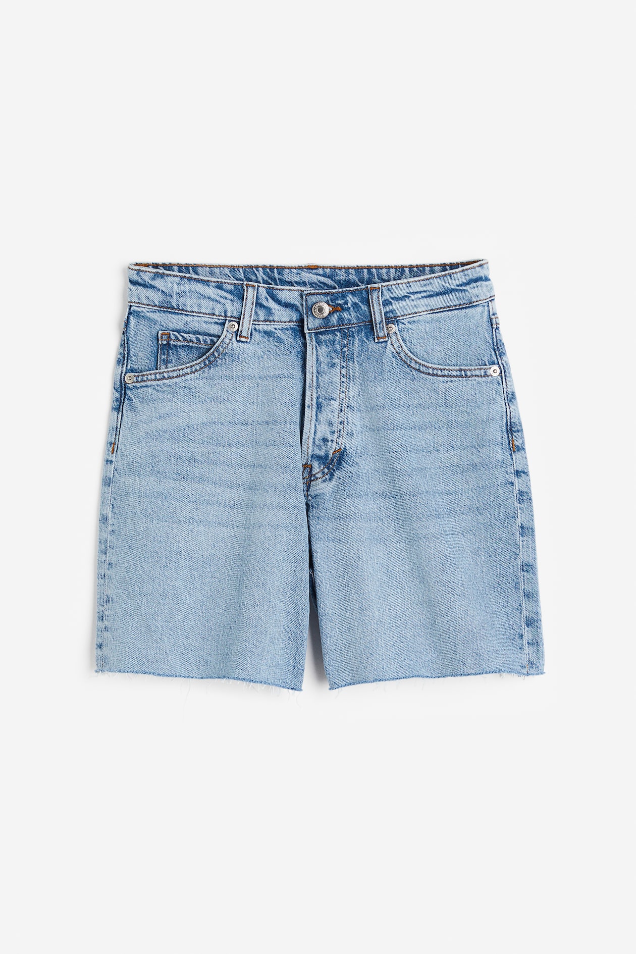 90s Cutoff High Waist Shorts - High waist - Short - Denim blue - Ladies ...