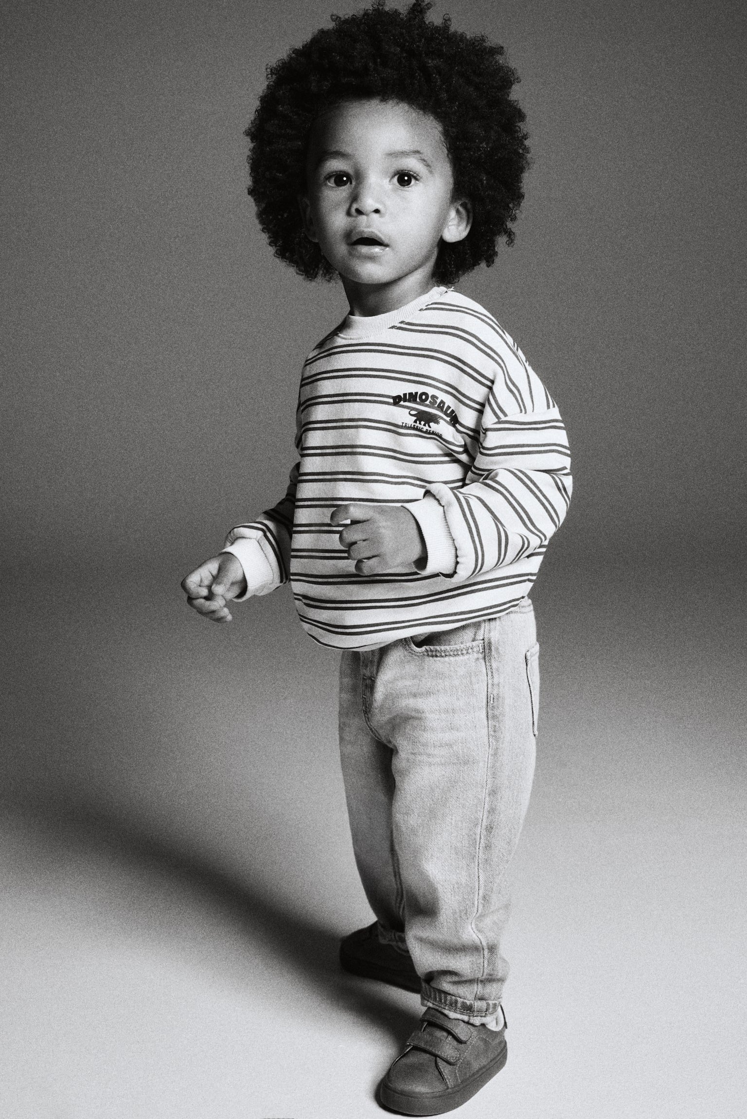 Cotton jeans - Denim blue/Light beige/Denim blue - 6