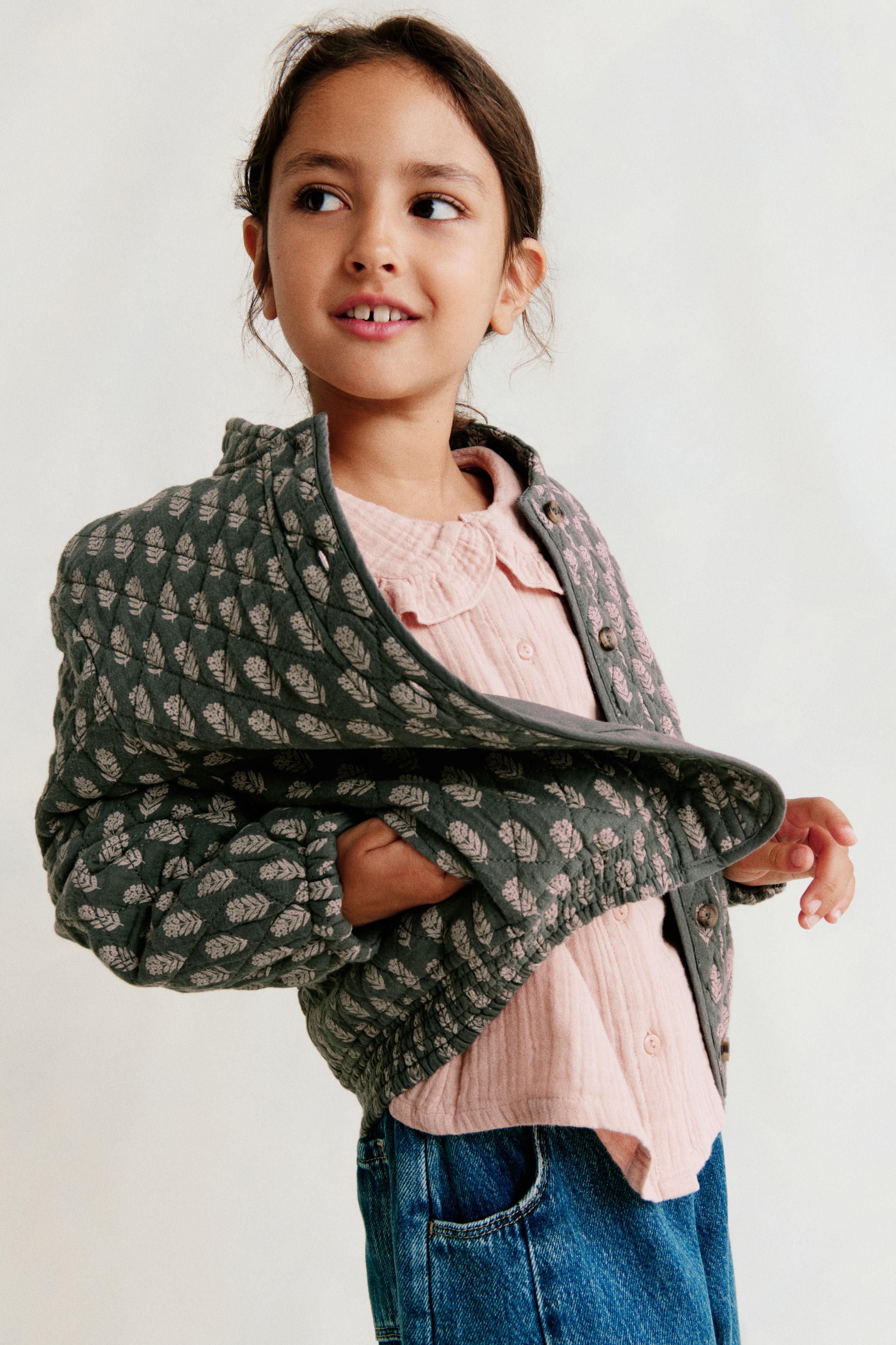 Quilted Muslin Jacket