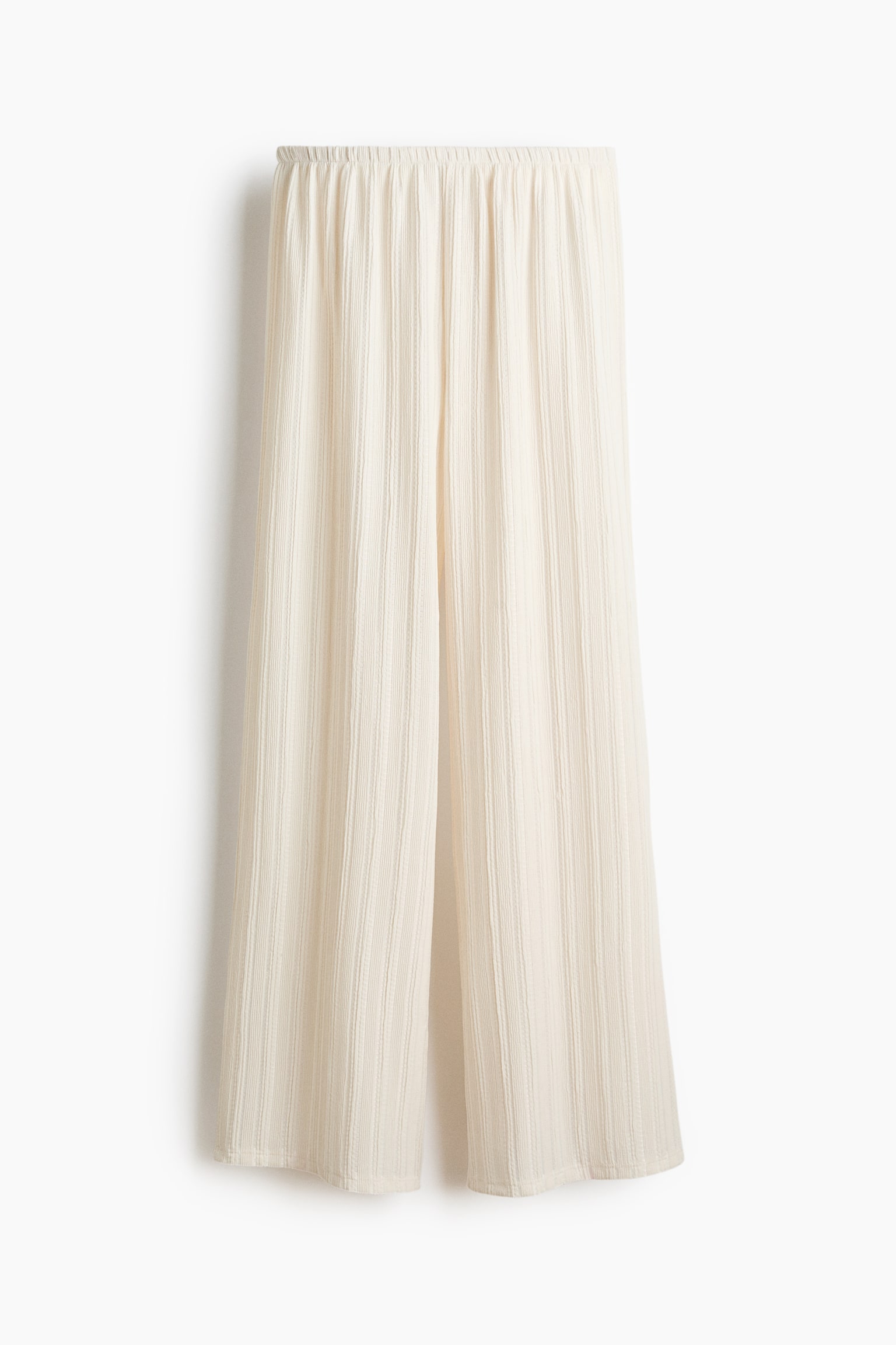 Pantaloni pull-on goffrati - Crema/Marrone scuro/Nero - 1
