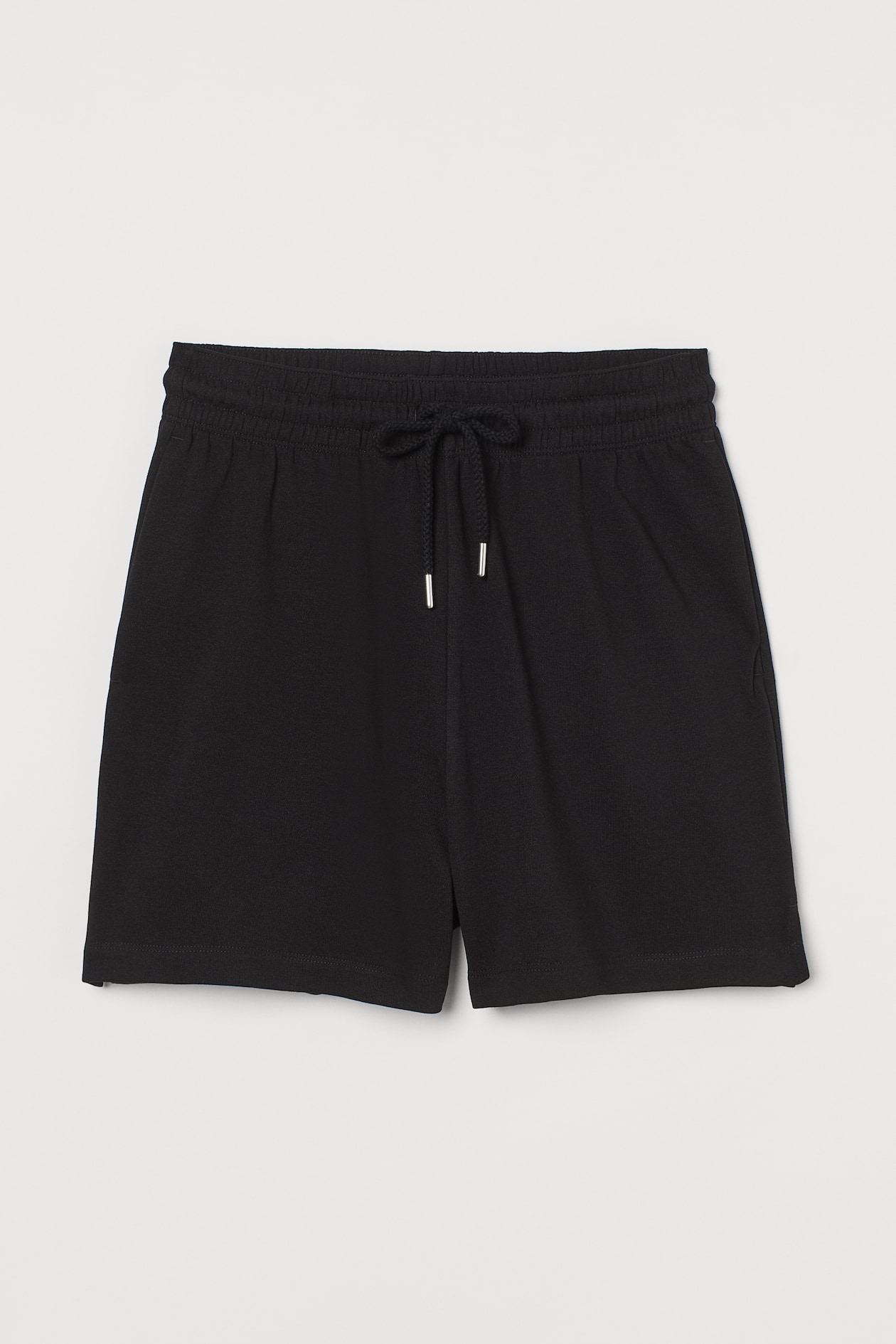 Sweatshorts - High waist - Short - Black - Ladies | H&M US