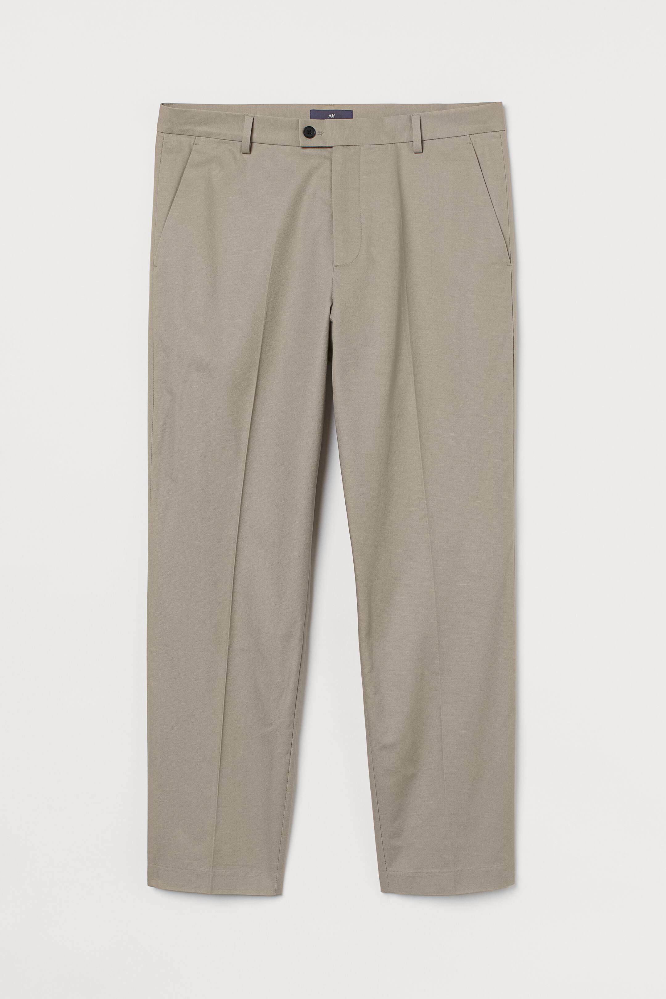 Grösseres Bild ansehen: Knöchelhose Regular Fit - Beige - HERREN | H&M CH 1