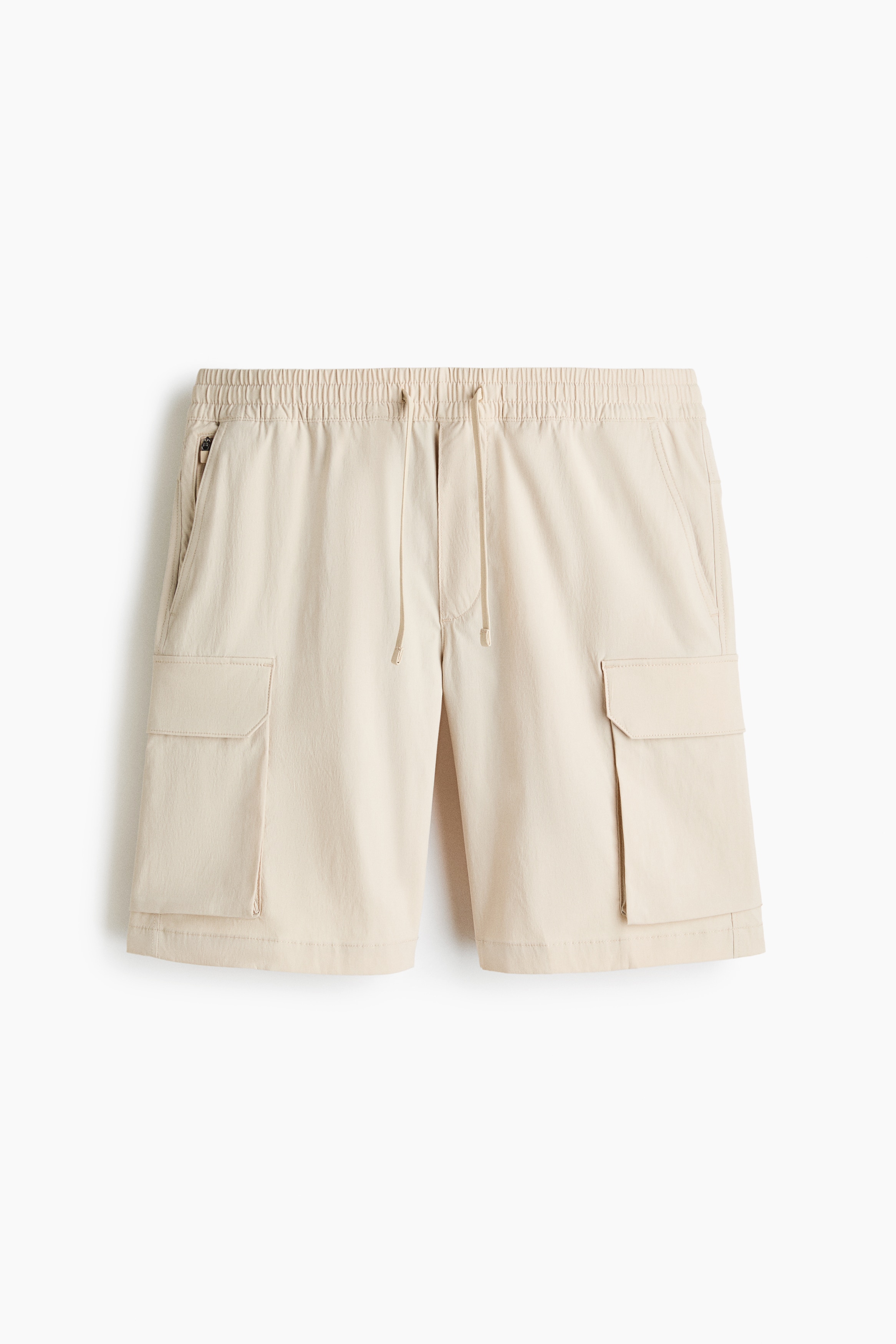 Regular-Fit Cargo Shorts - Light beige/Dark gray/Brown