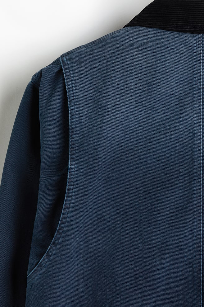 Short workwear jacket-Dark blue - 4