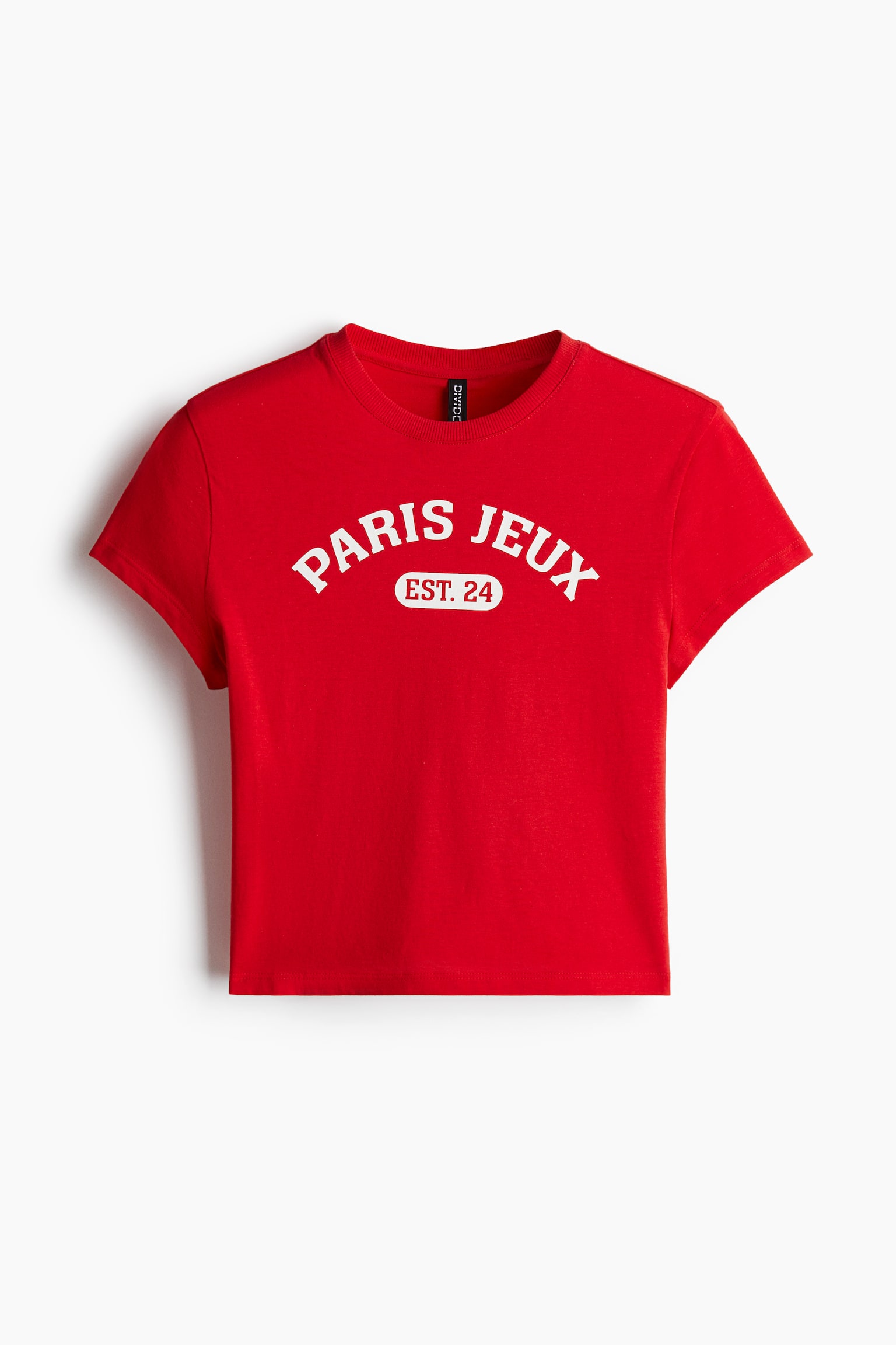 プリントTシャツ - レッド／Paris Jeux/グレージュ／ボーダー/クリーム／カー/ホワイト／Fleurs Parfumées/dc/dc/dc/dc - 2