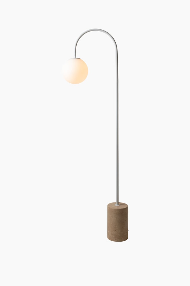 Tivoli Stehlampe - Weiß/Braun/Sand - 1