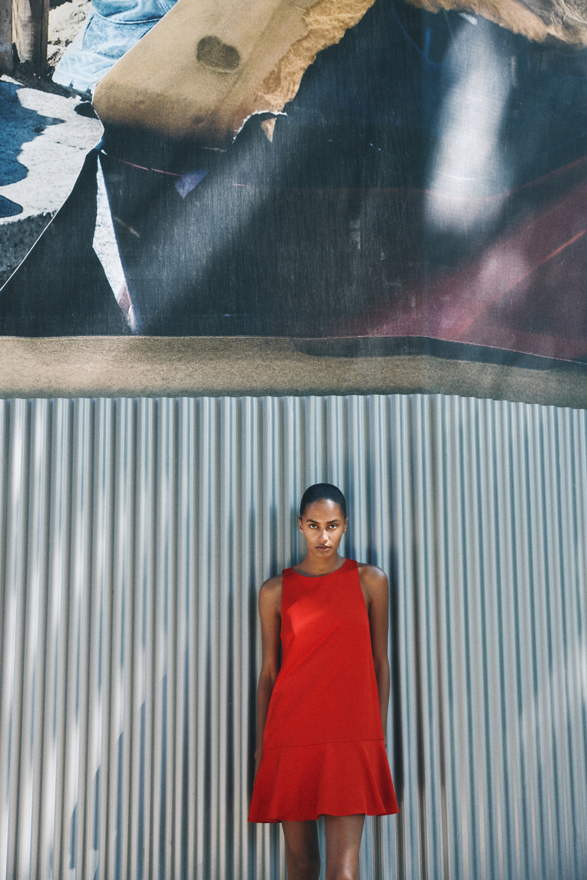 A-line dress