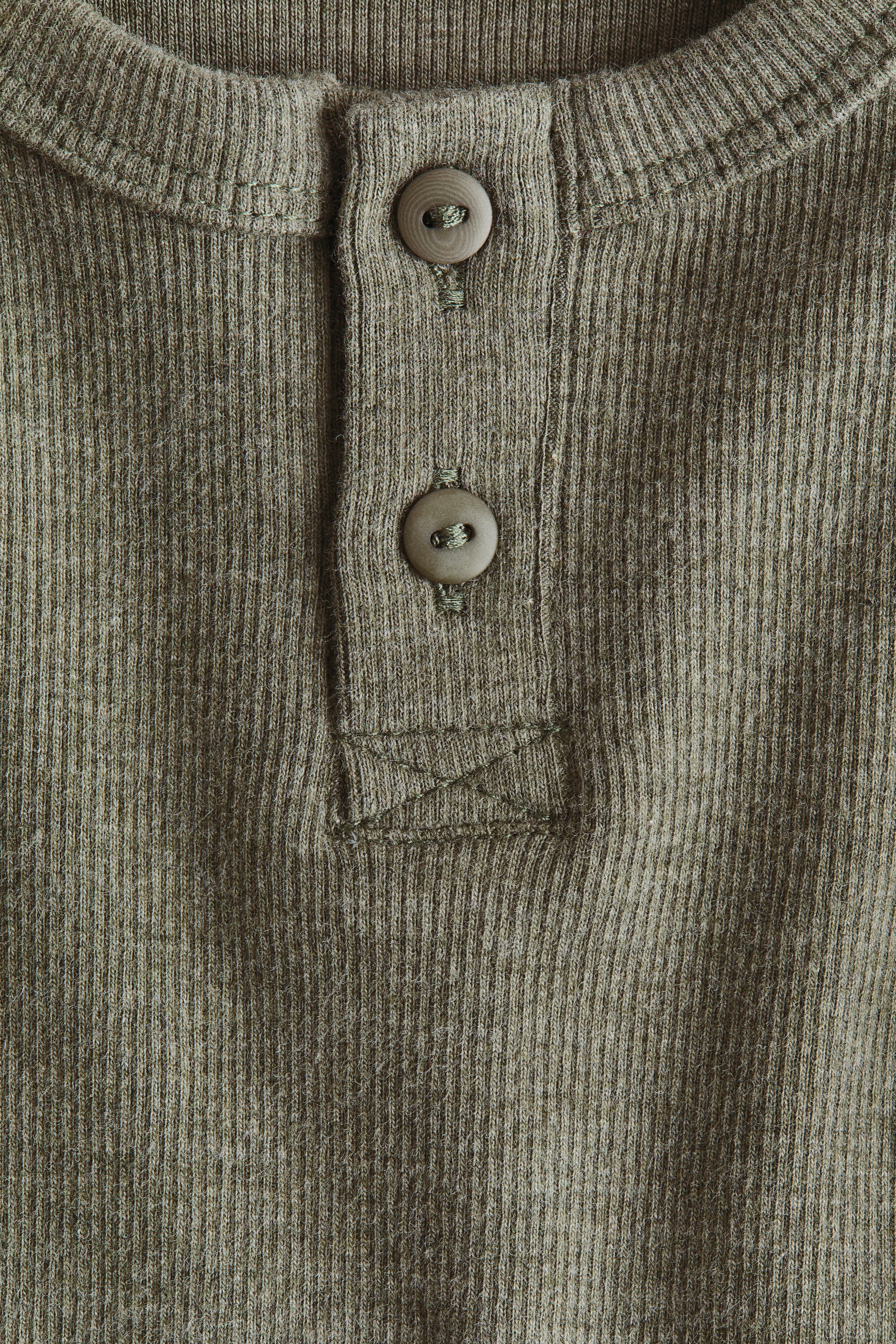 2-pack Cotton Henley Shirts