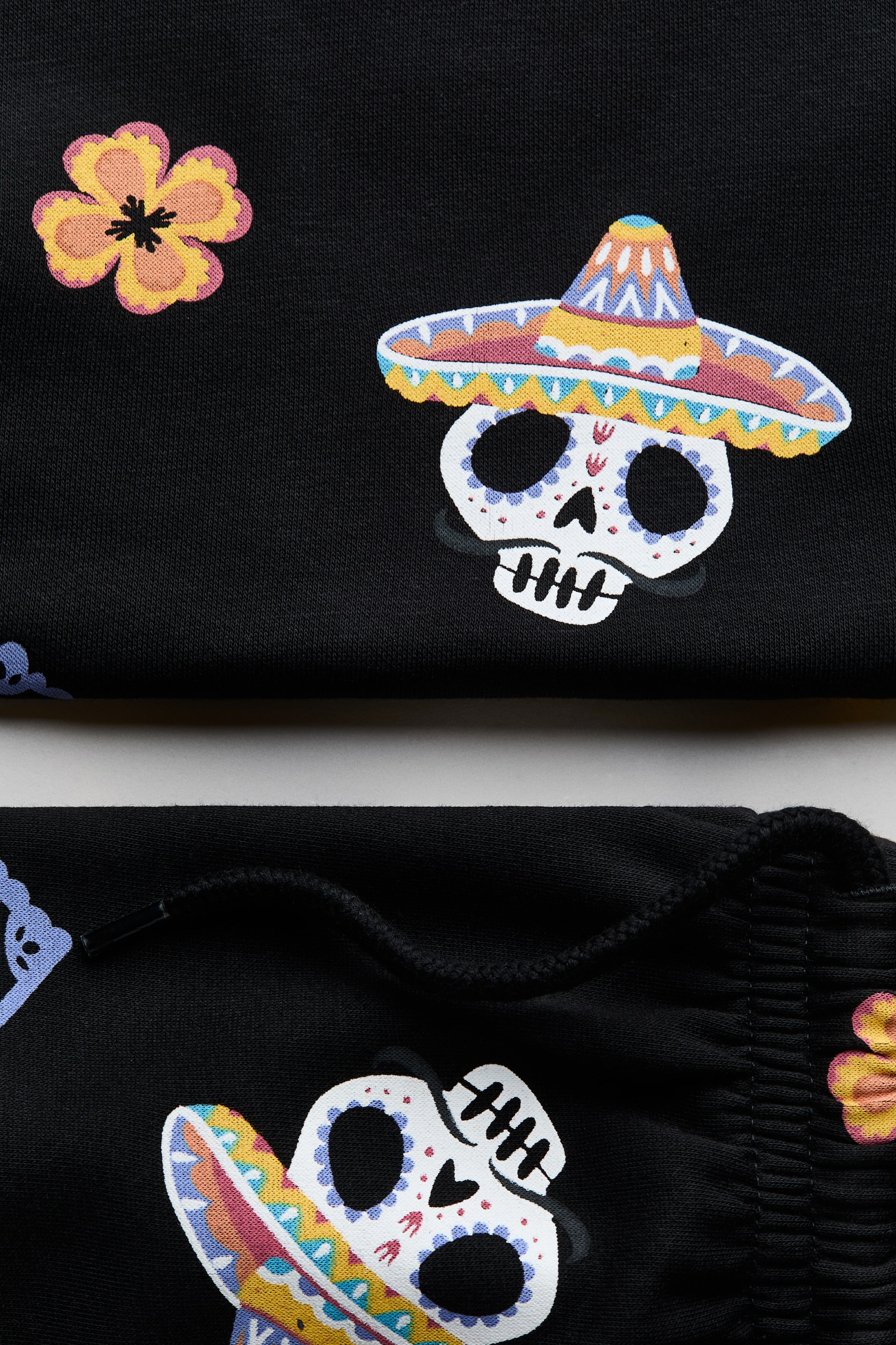 2-Piece Printed Sweatshirt and Joggers Set