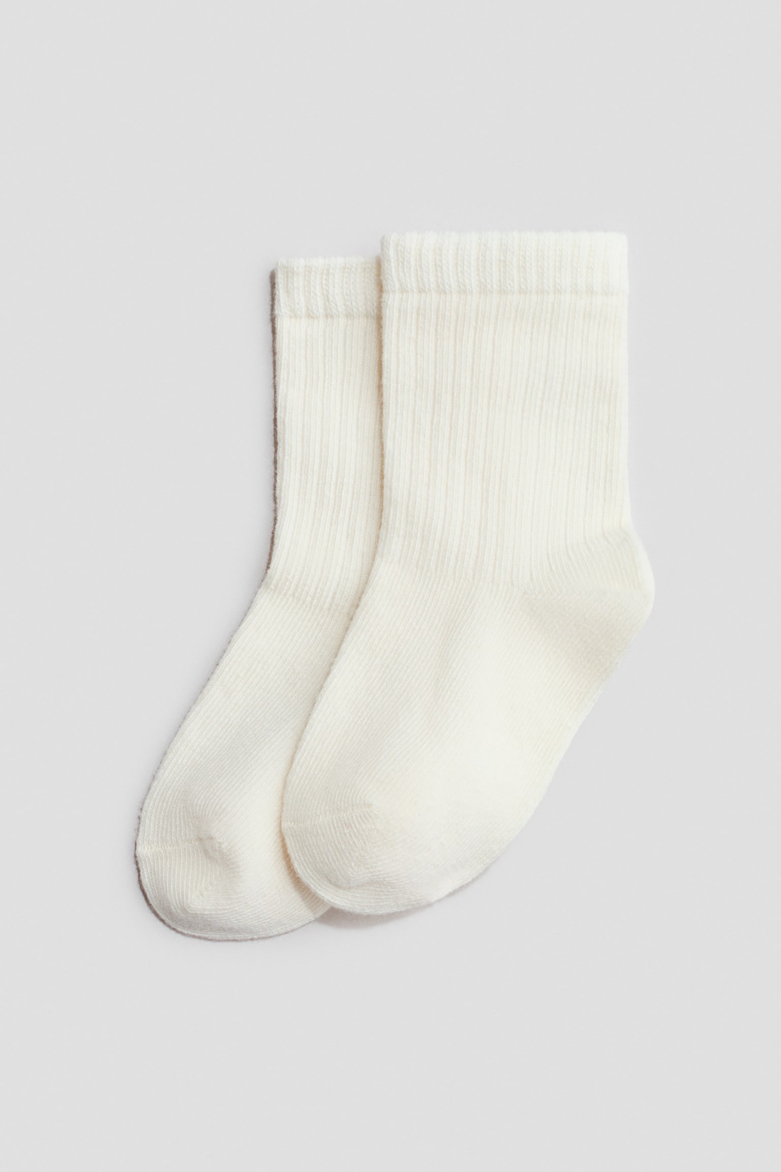 5-pack socks - Beige/Grey/Blue/White/Grey - 2