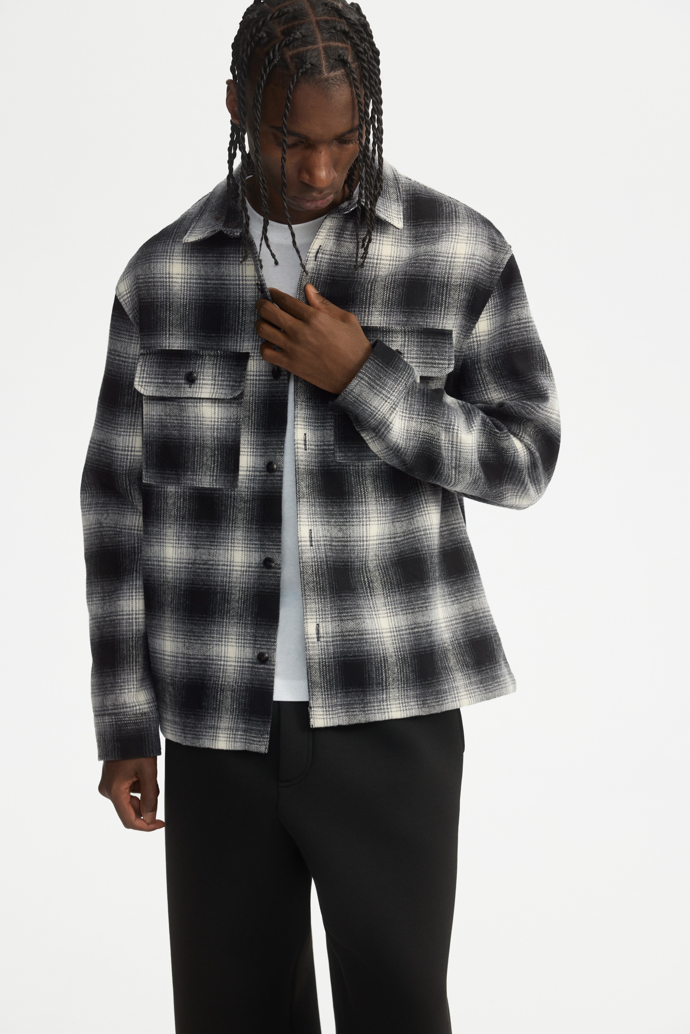 Regular Fit Flannel overshirt