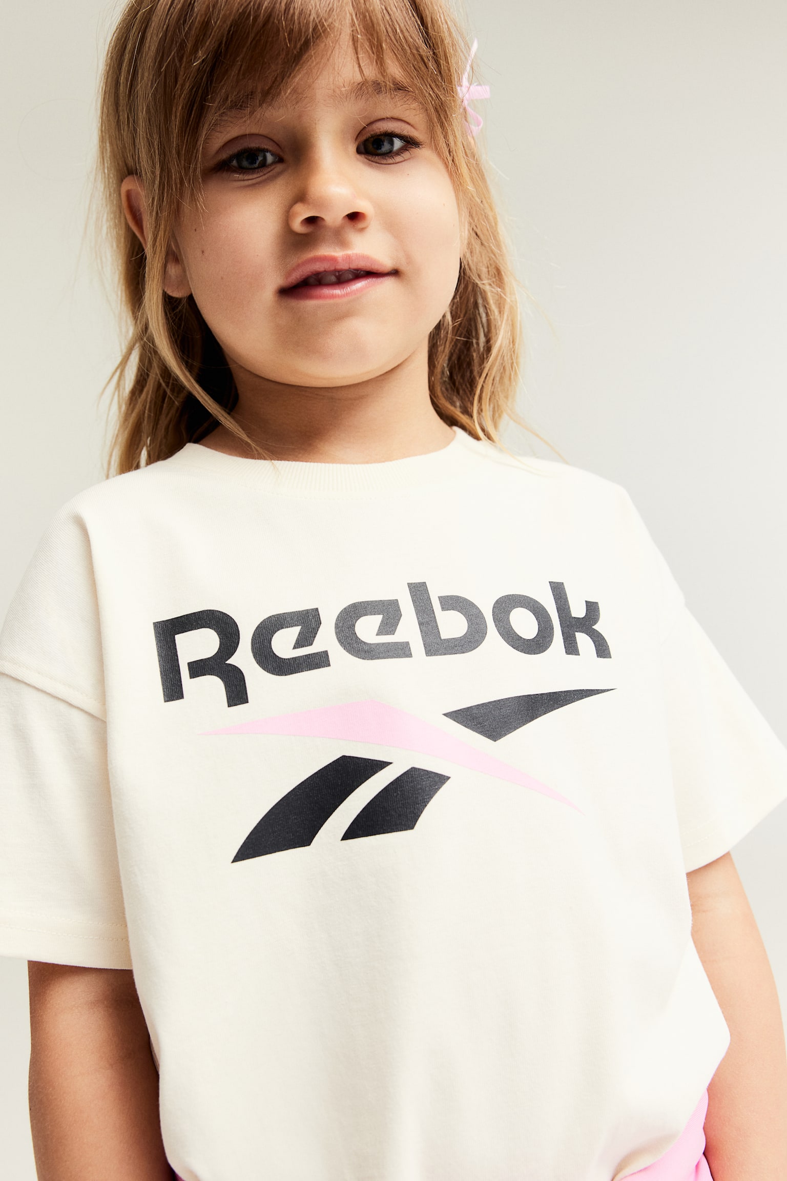 オーバーサイズ プリントデザインTシャツ - ホワイト／Reebok - 6