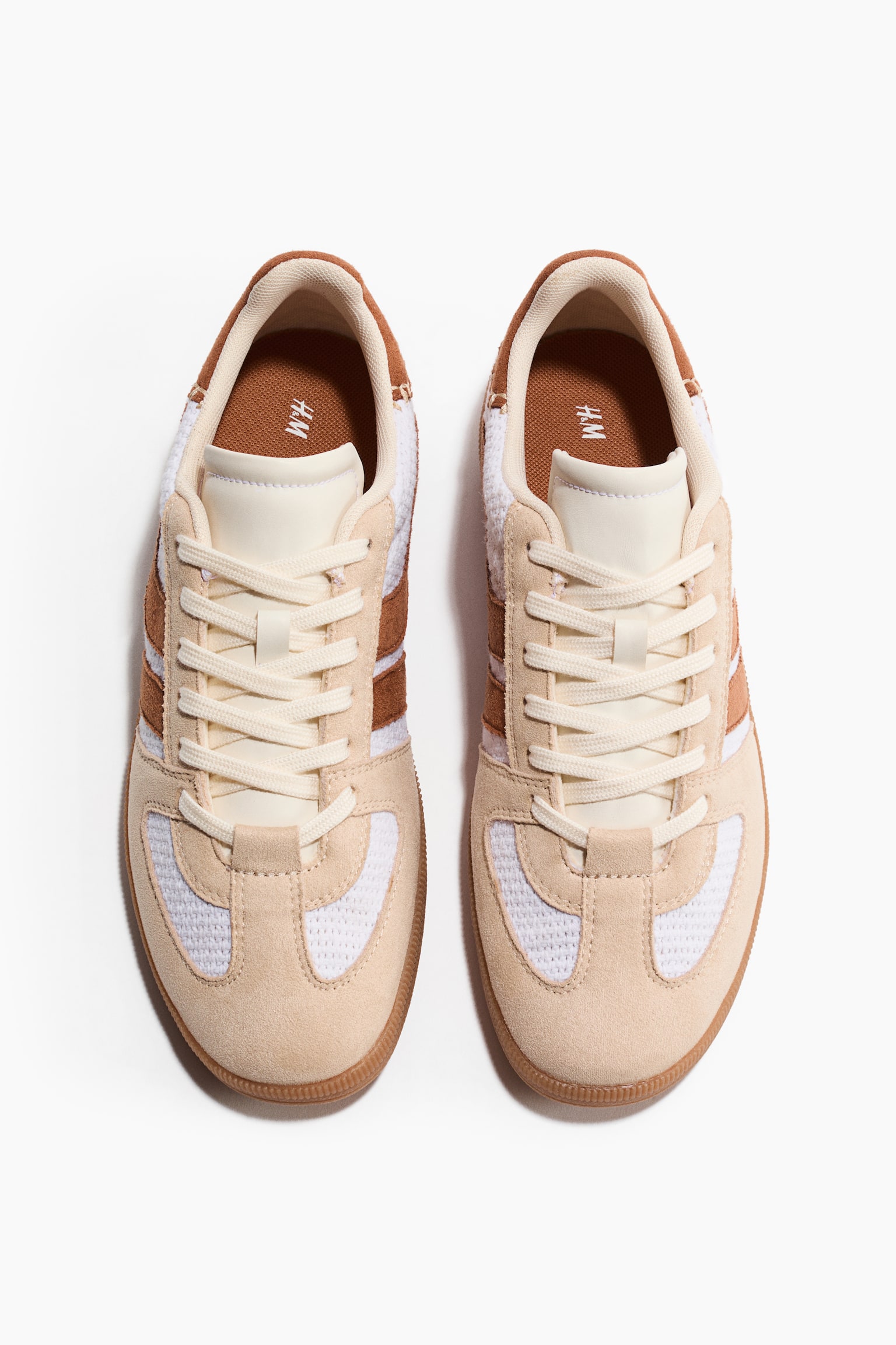 Trainers - Beige/White/Burgundy/Brown/Leopard print/Light yellow/Red/White - 3