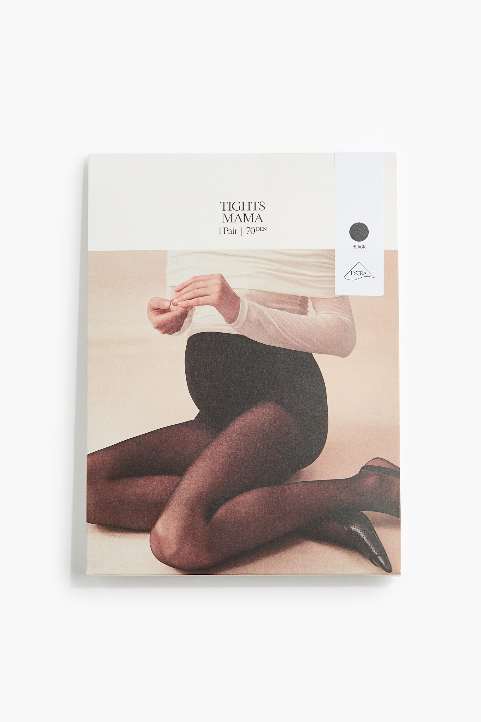 Женские колготки H&M Mama Tights 70 Denier with Lycra®, цвет: Чёрный — фото 1