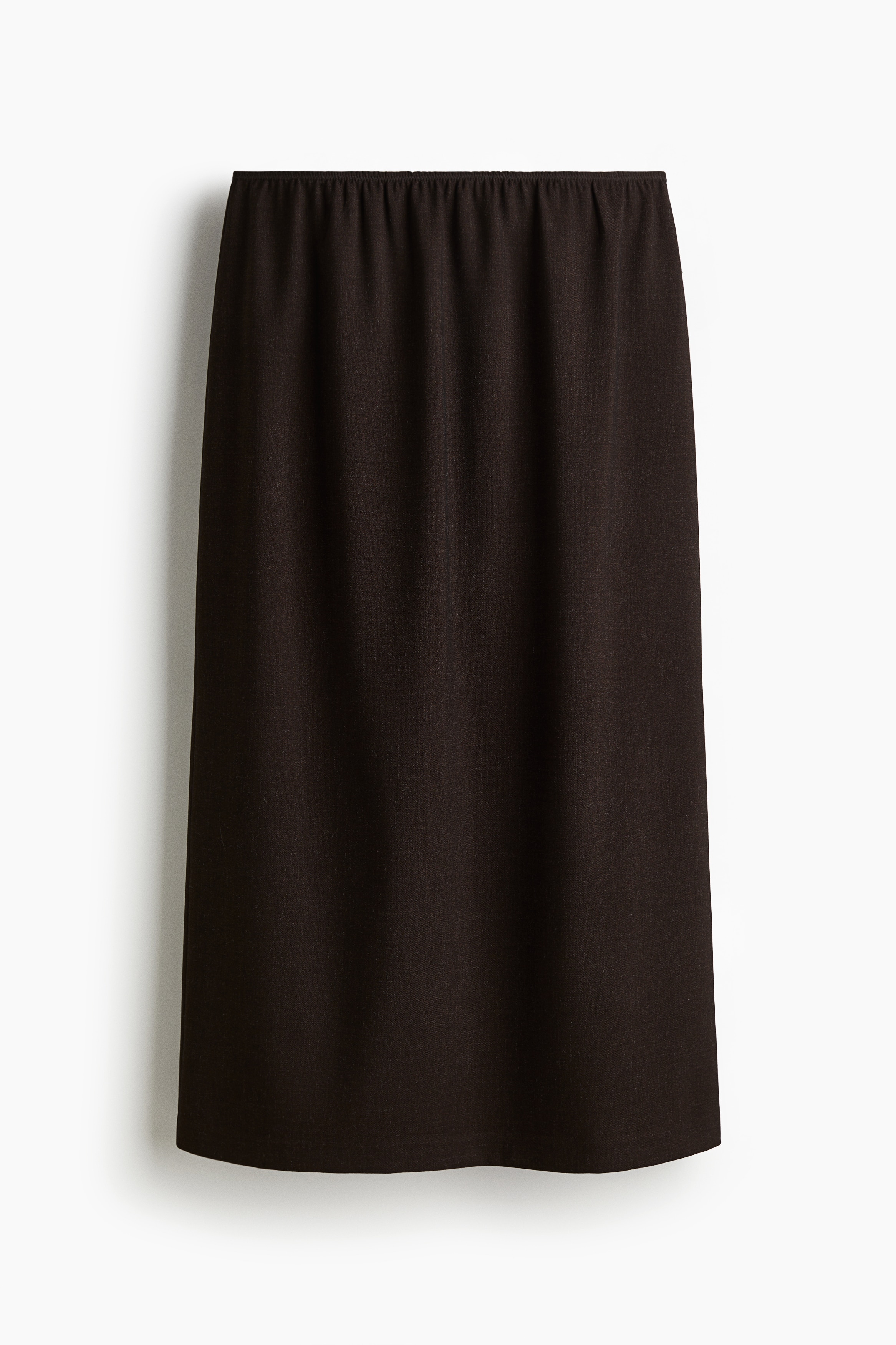 Midi skirt - Dark brown/Black/Red/Grey marl