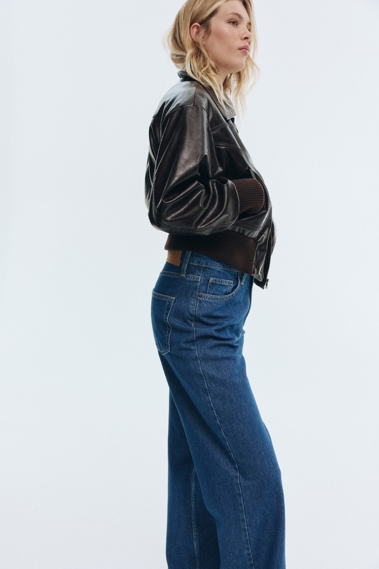 Ava Ultra High Rise Wide Leg Jeans - image 5