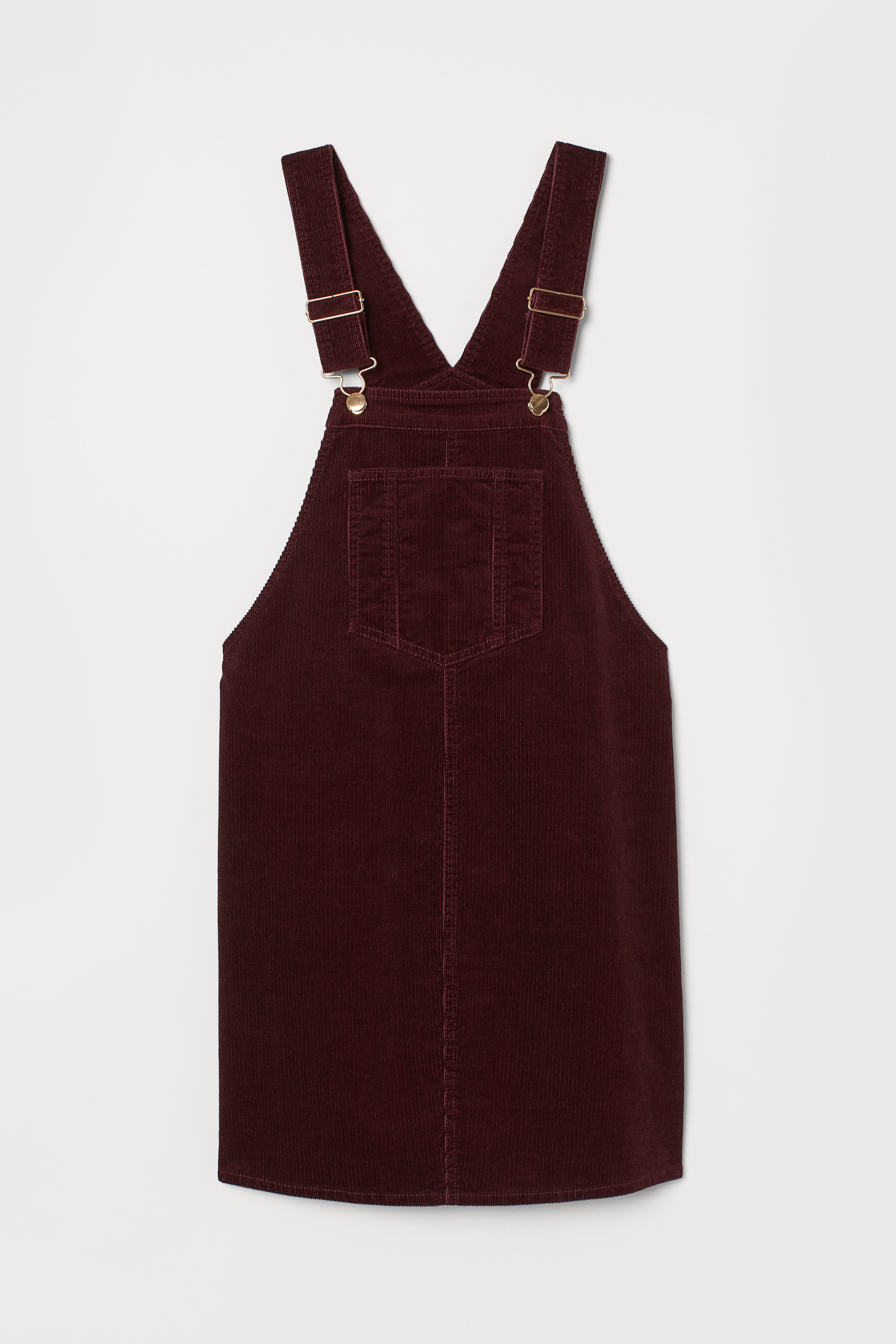 H&m bib overall dress best sale