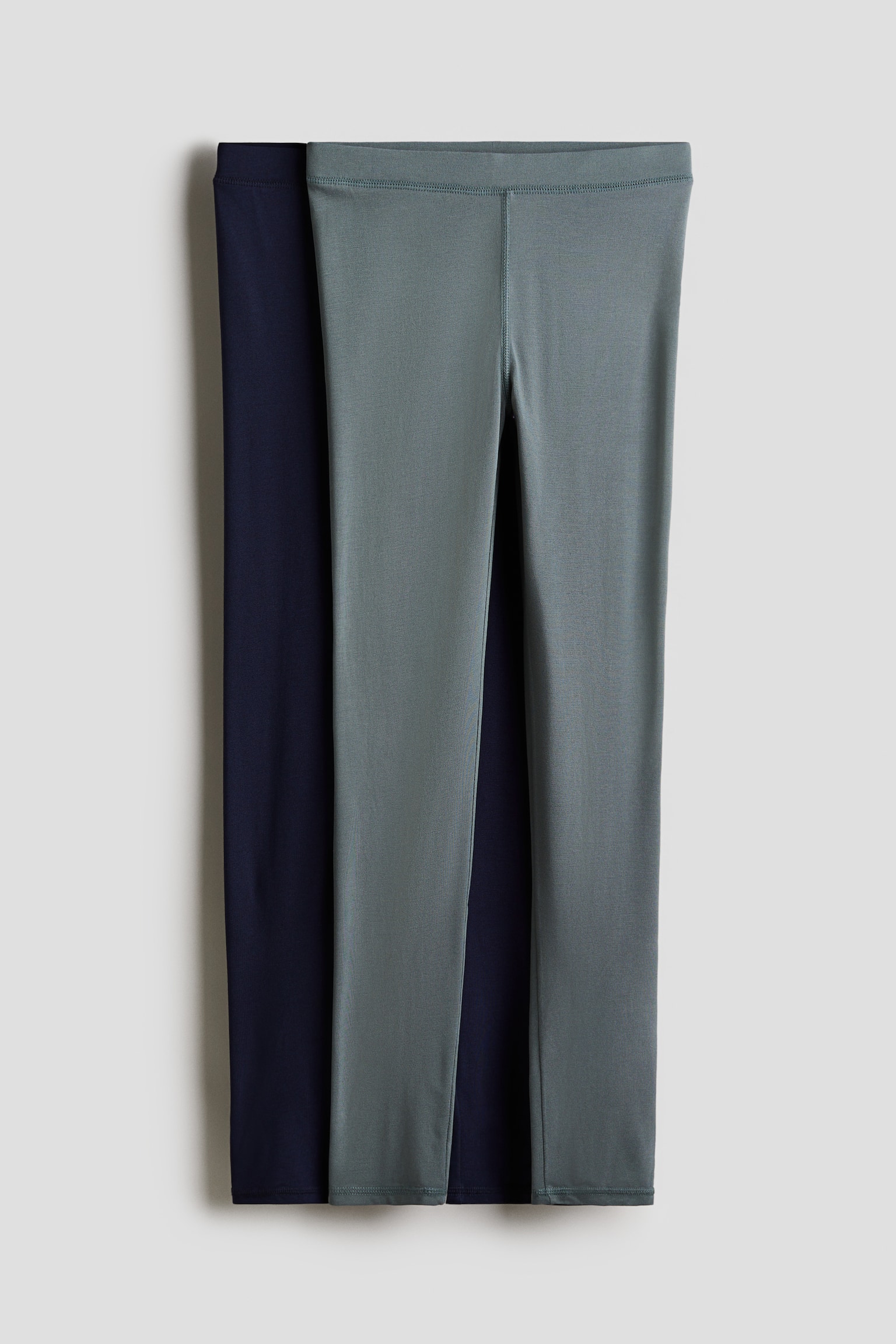 2-pack THERMOLITE® longjohns - Navy blue/Dark khaki green - 1