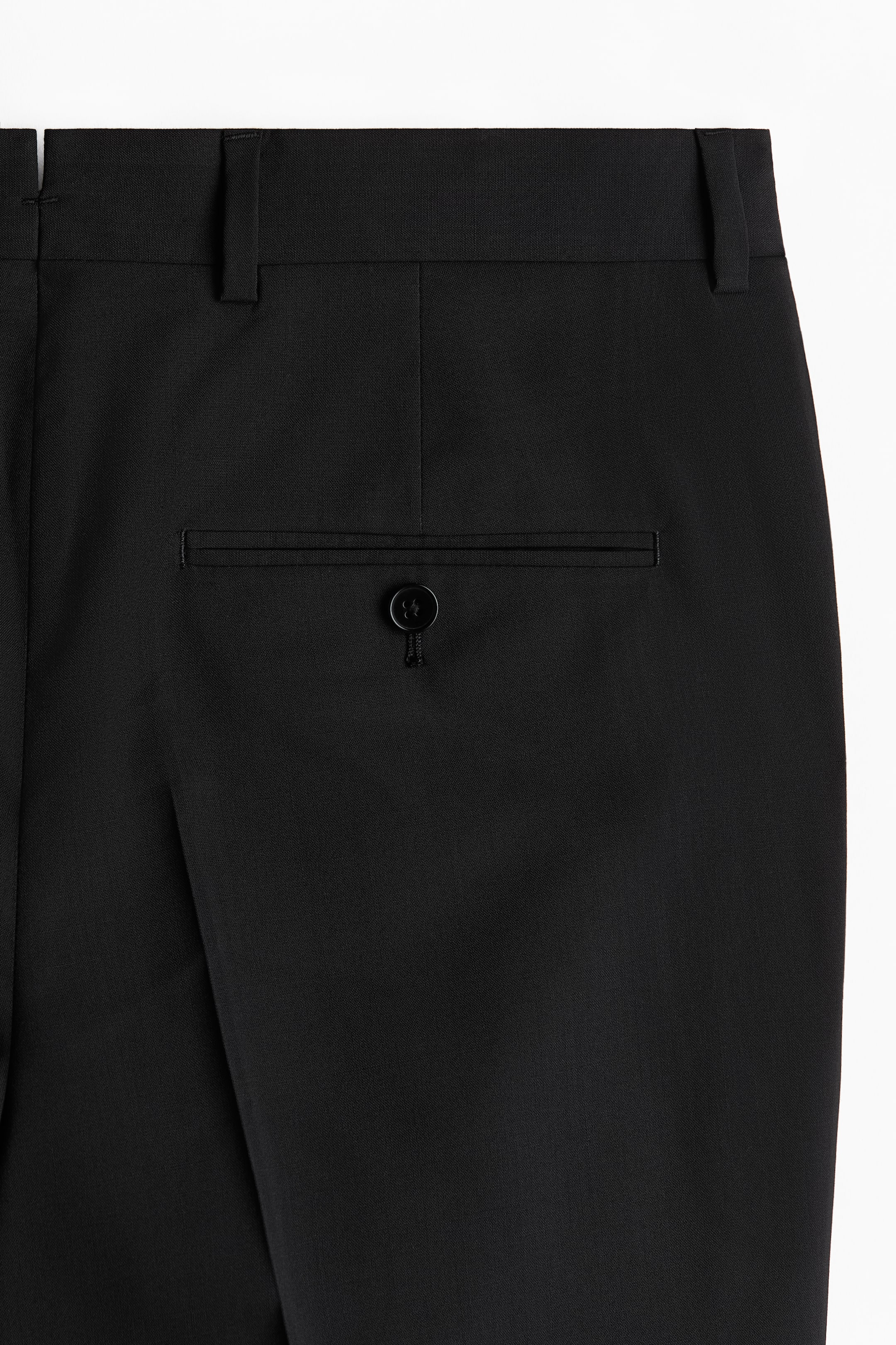 Slim Fit Suit trousers - Black - Men | H&M GB 7