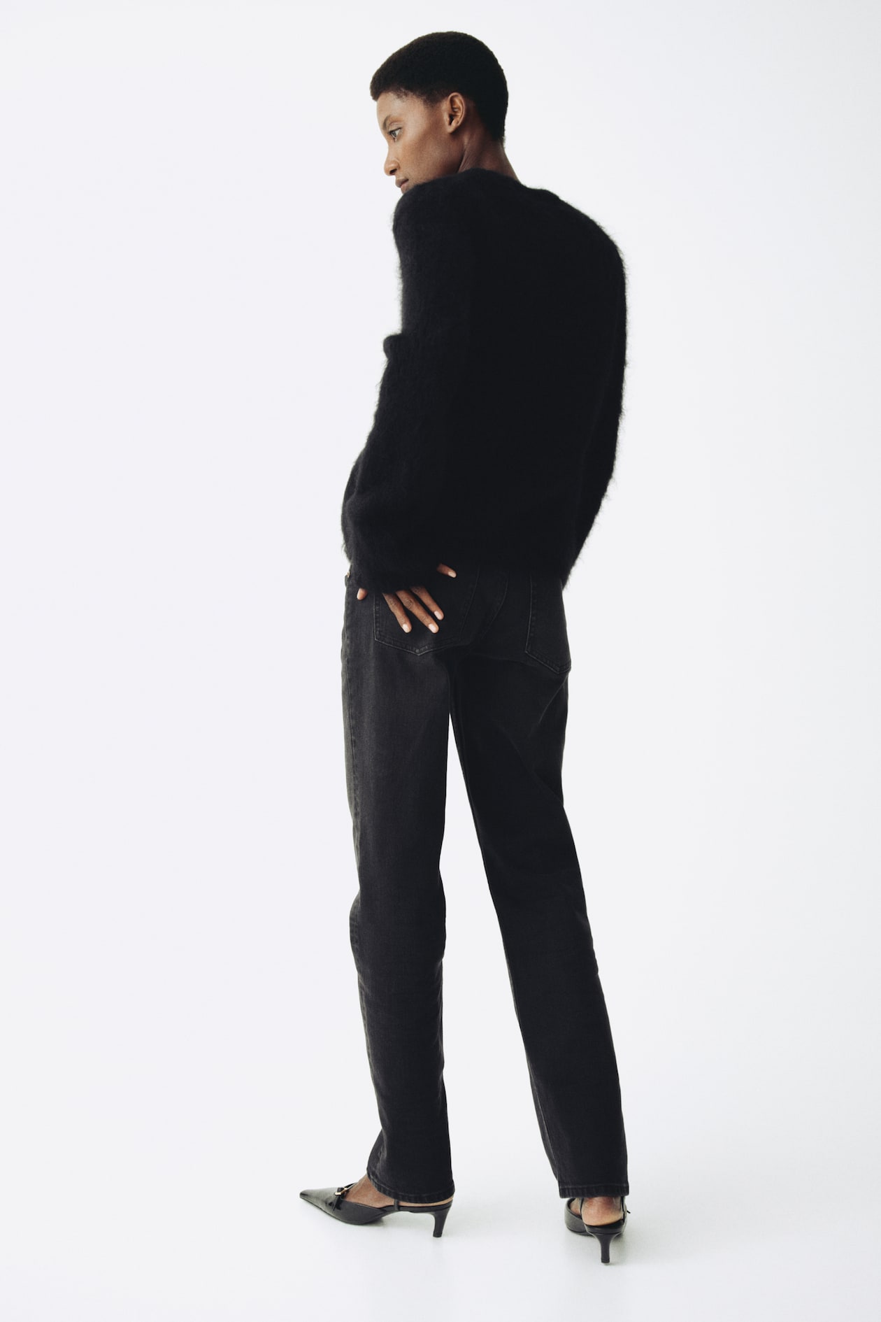 MAMA Slim Straight High Jeans - image 5