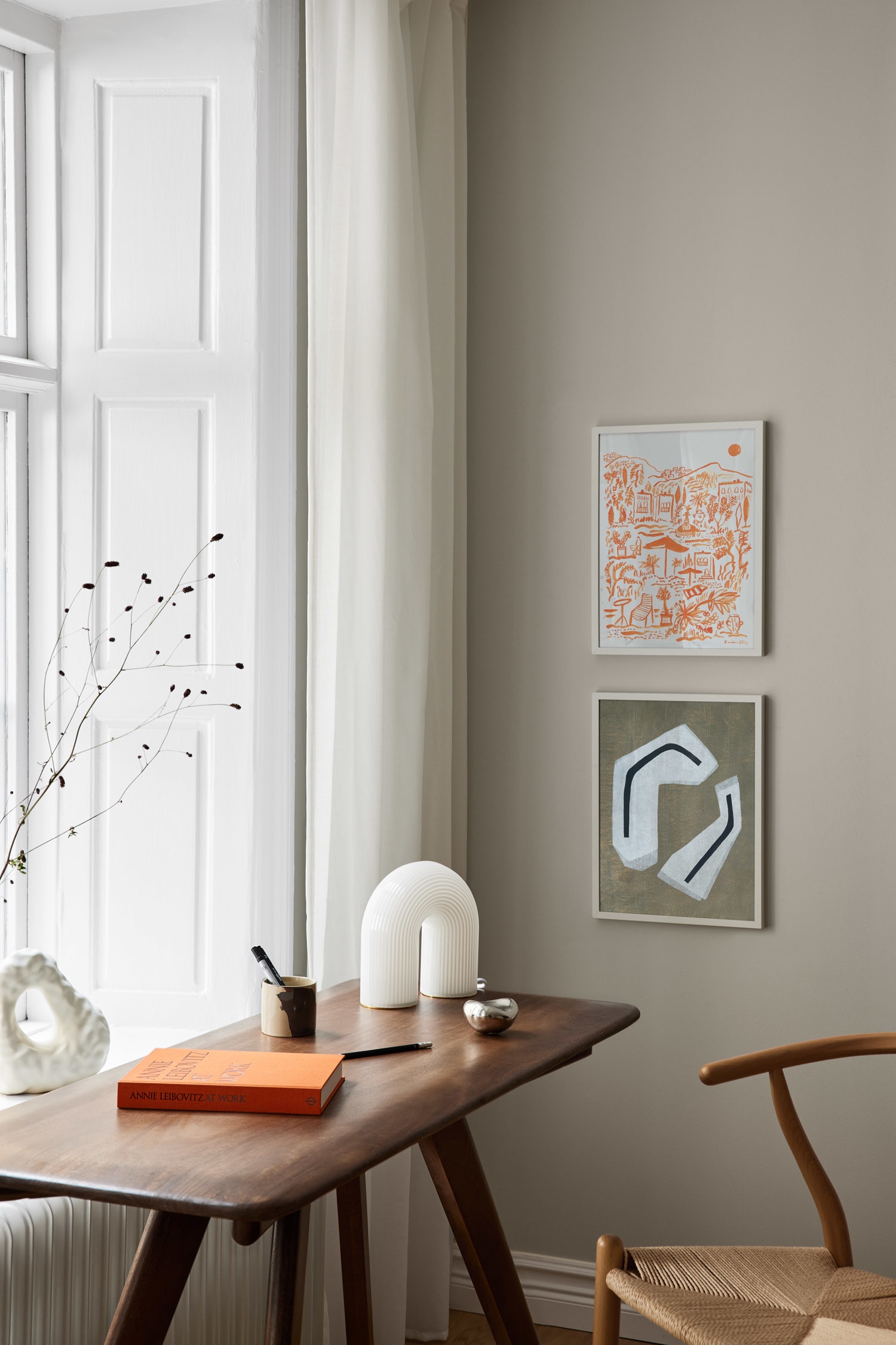 Split Form Juliste - Vihreä