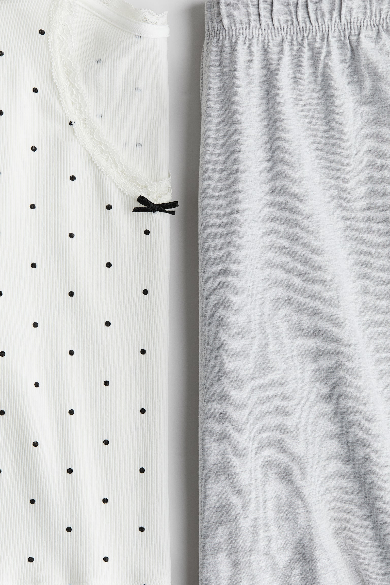 Jersey pyjamas - White/Spotted/White/Dreamlike - 2