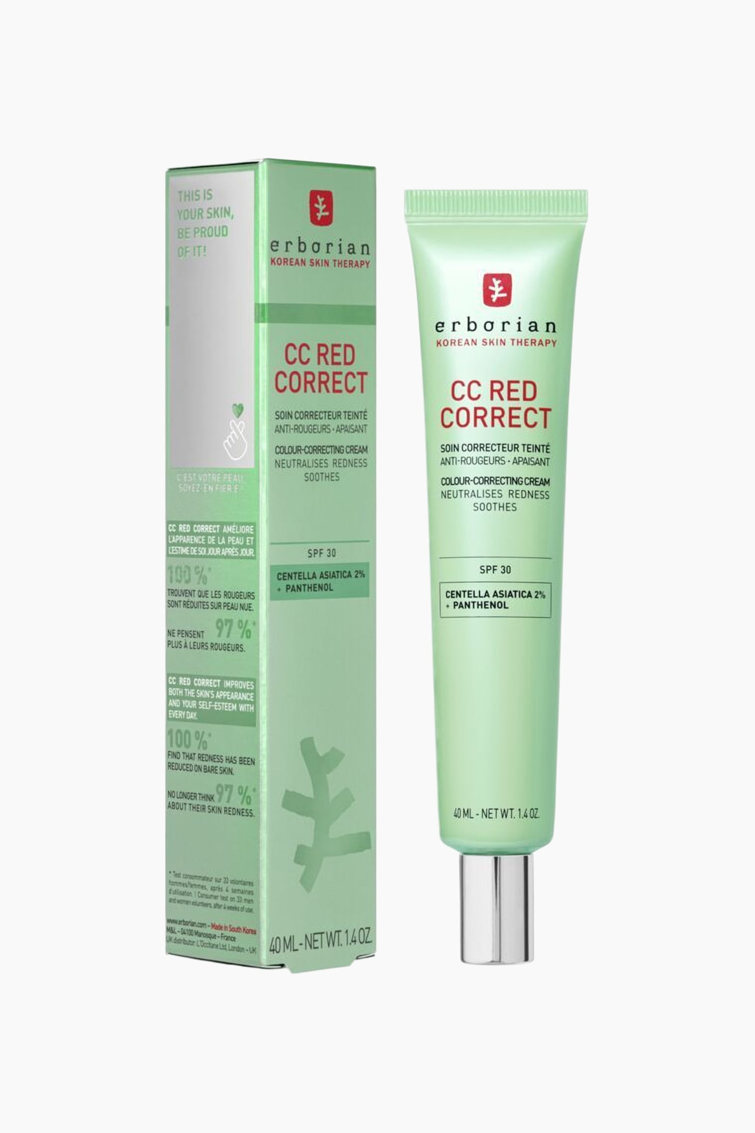 CC Red Correct - Gennemsigtig