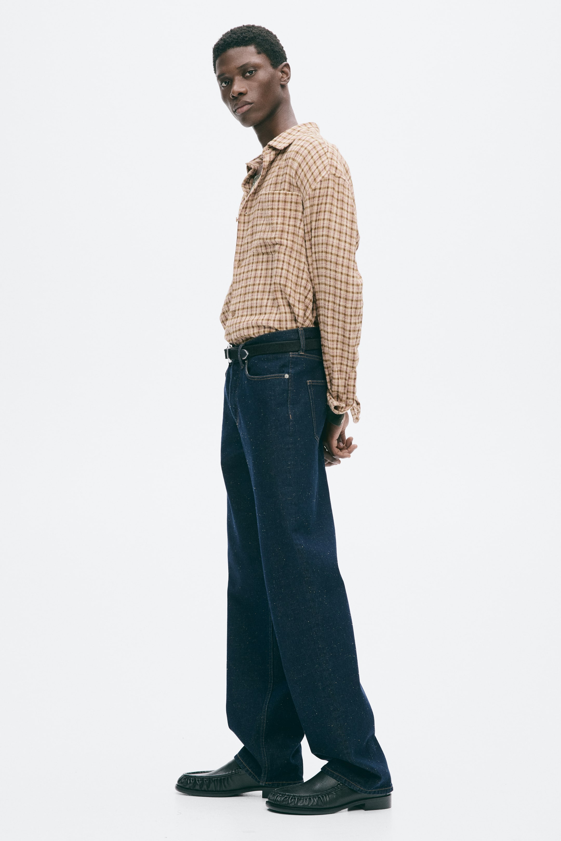 Relaxed-Fit Textured-Weave Shirt