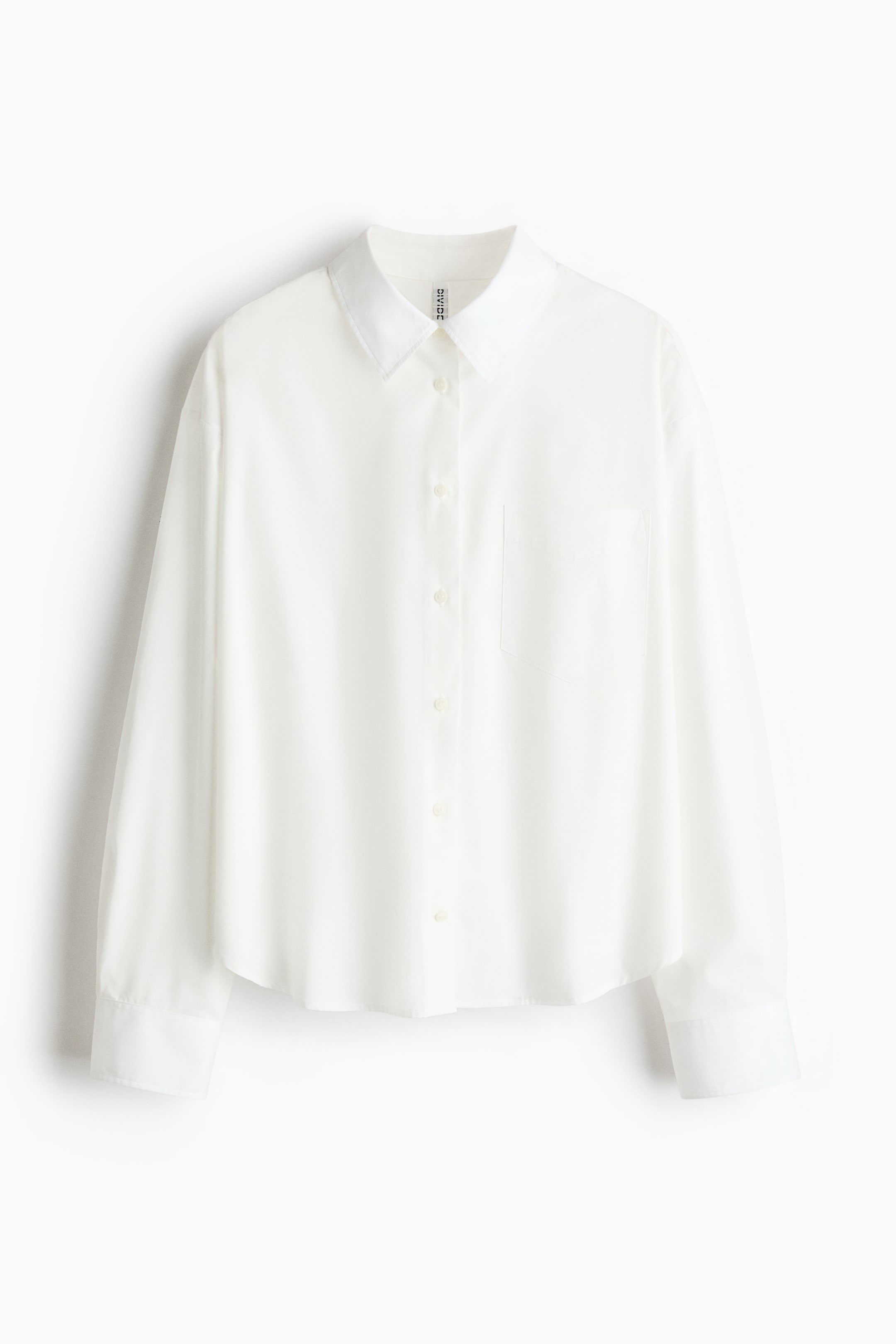 Женские рубашки H&M Oversized Poplin Shirt