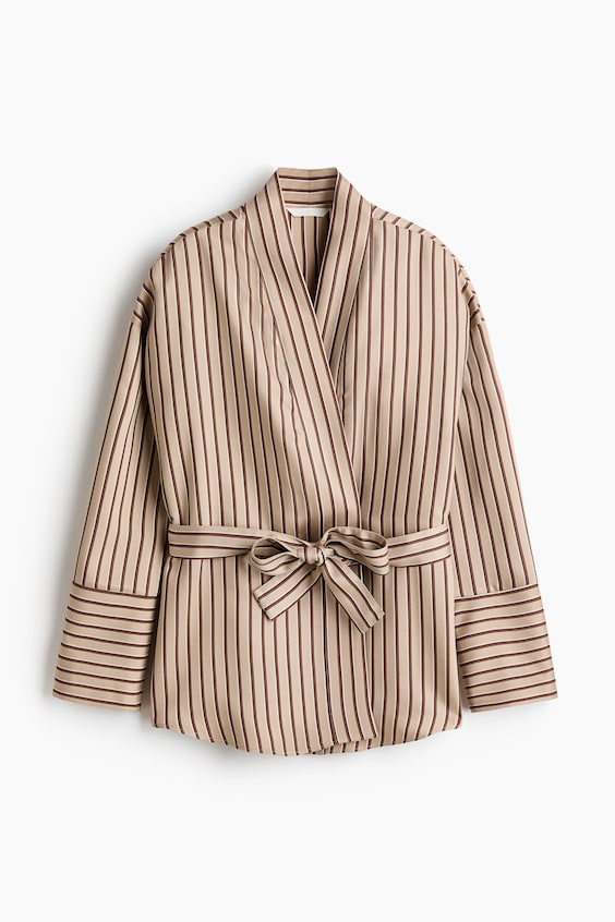 Женские ремни H&M Wrap Top with Tie Belt