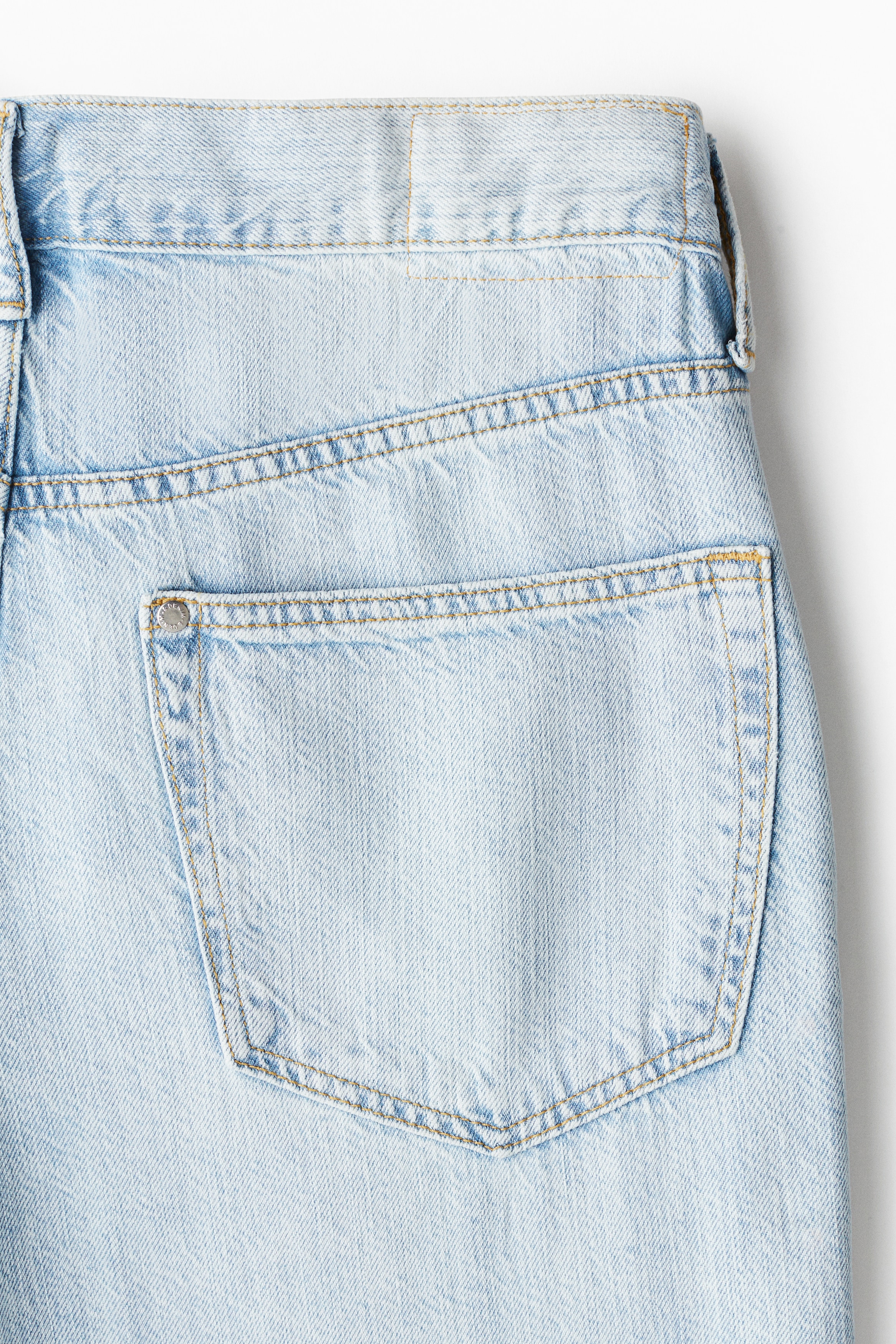 Straight Loose Lightweight Jeans