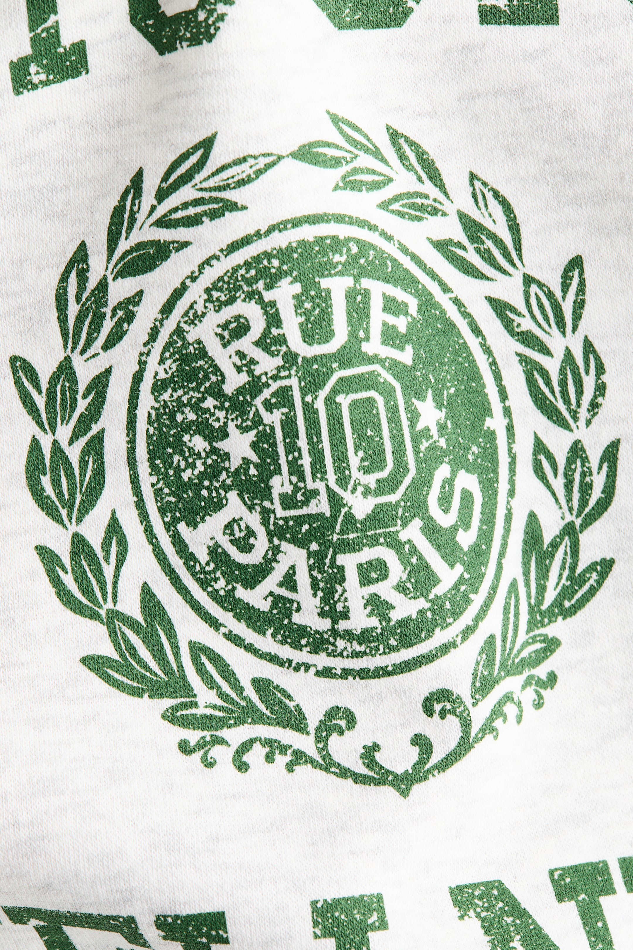 이미지 확대 보기: 오버사이즈 후드티 - 라이트 그레이 멜란지/Wellness - 여성 | H&M KR 4