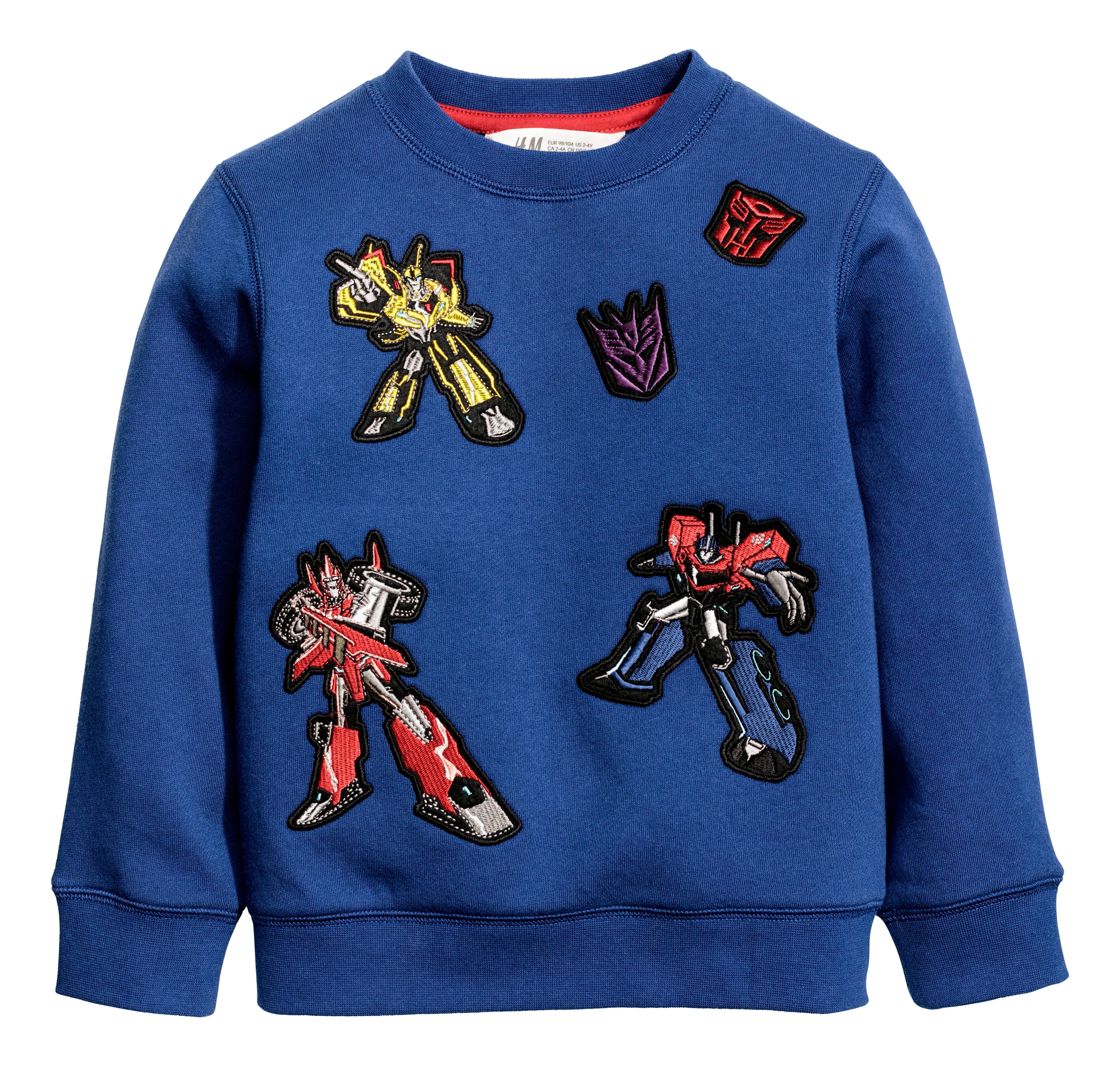 Rare Transformer Sweater fashion Boys Sz 7