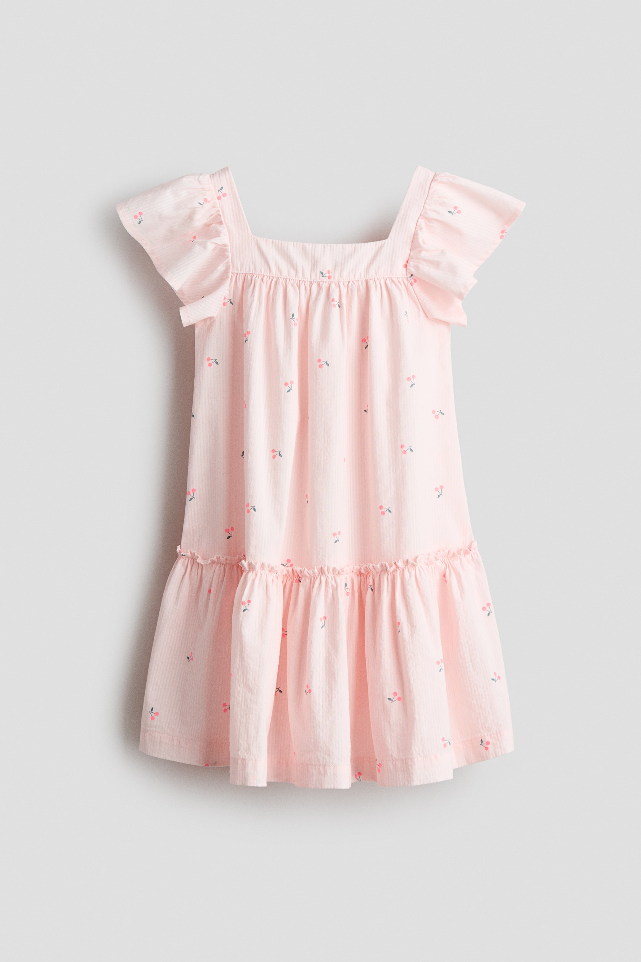 Robe évasée en coton