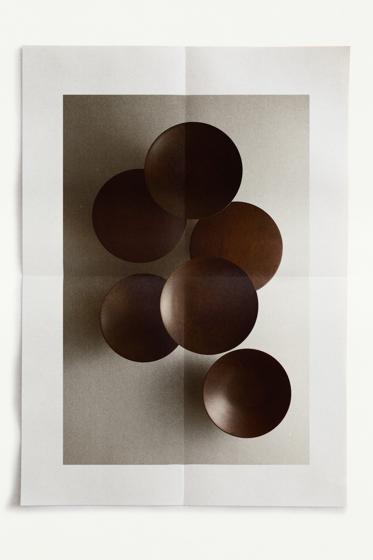 Footed Serving Bowl - Dark brown - Home All | H&M US