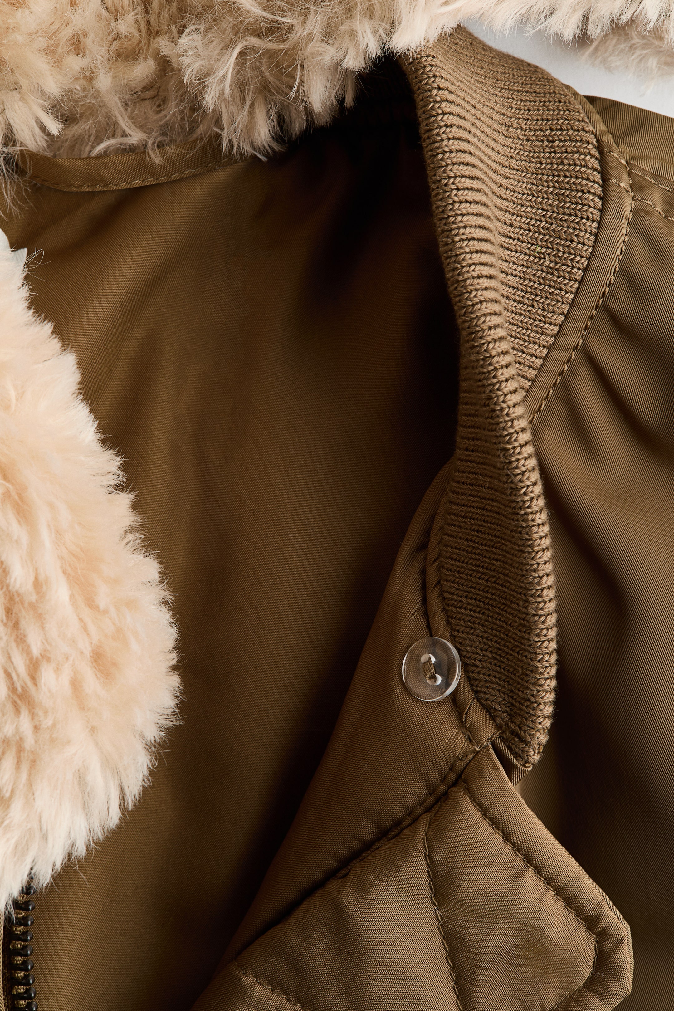 Bomber Jacket with Collar