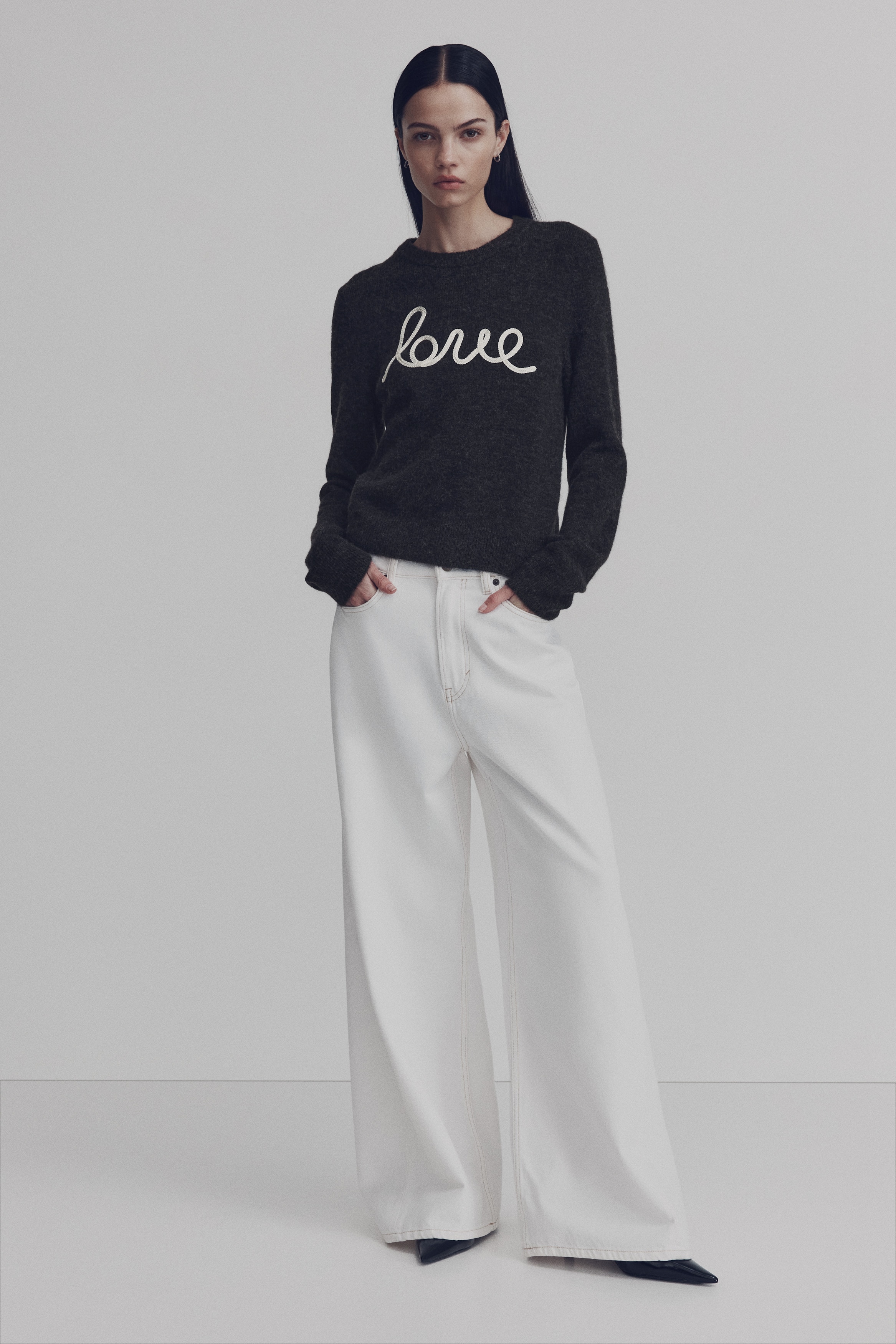 Appliquéd jumper